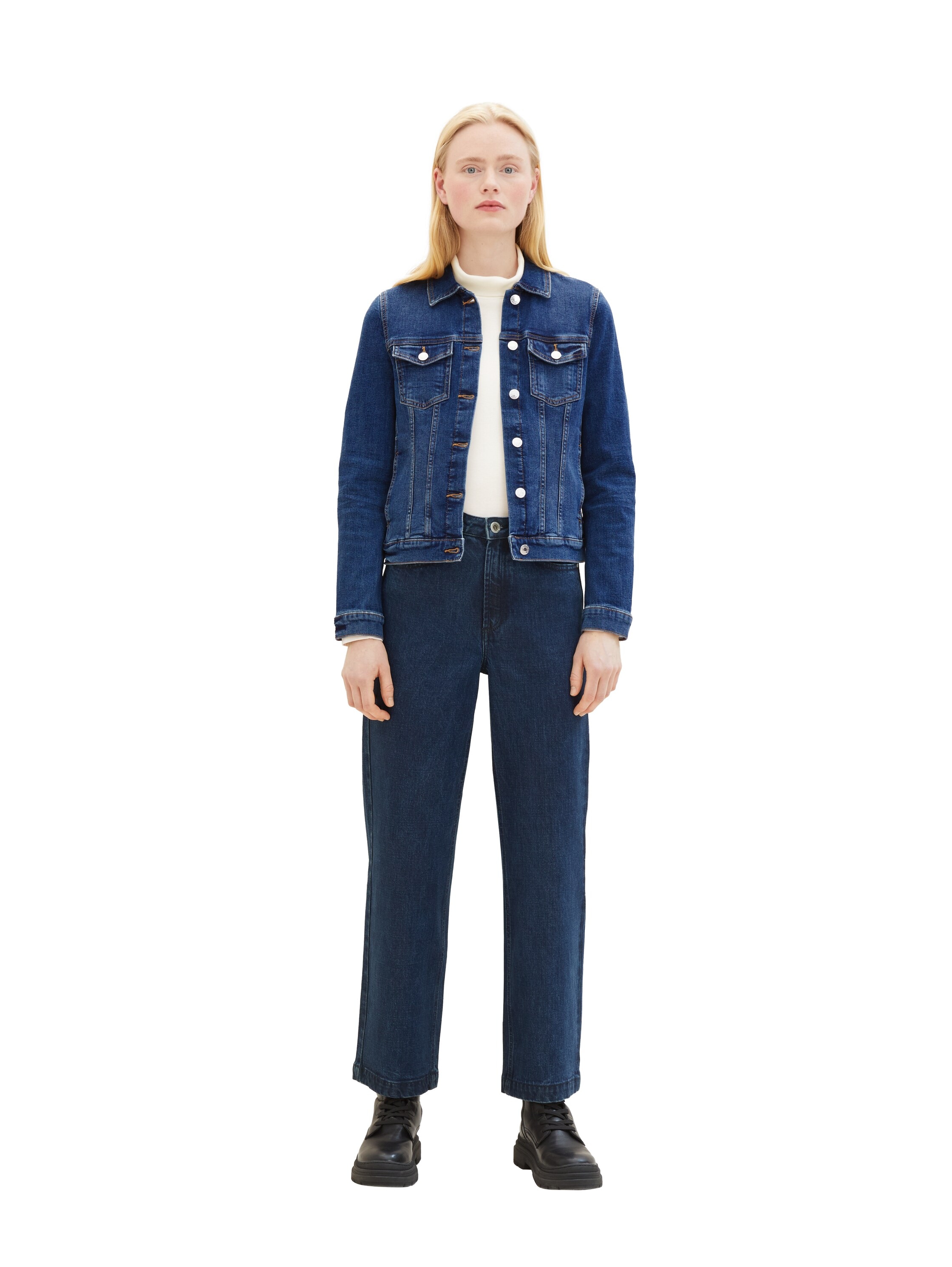 TOM TAILOR Denim Jeansjacke, im klassischen Look und mit Stretch