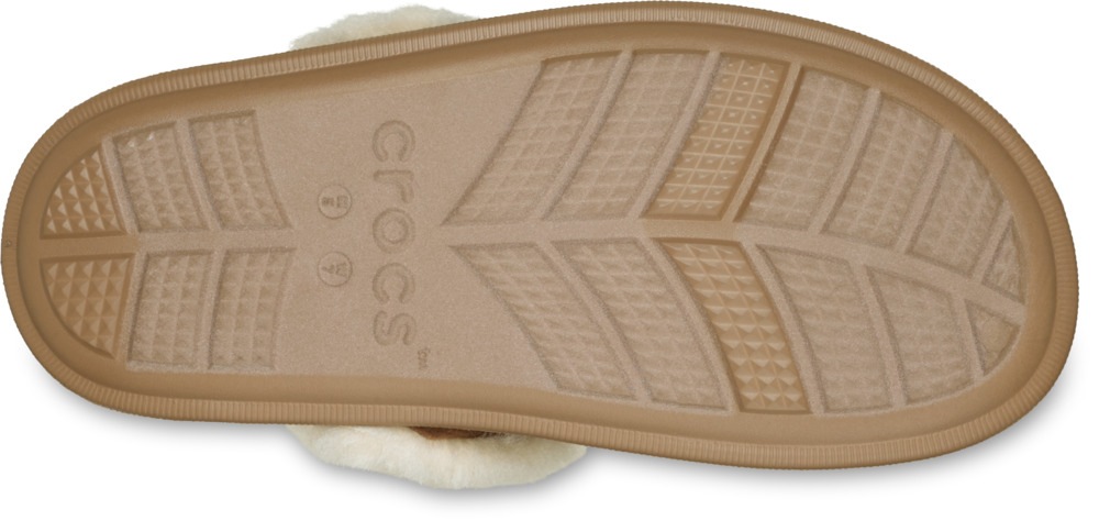 Crocs Pantoffel »Classic Fuzz Scuff«, Hausschuh, Clog mit Warmfutter