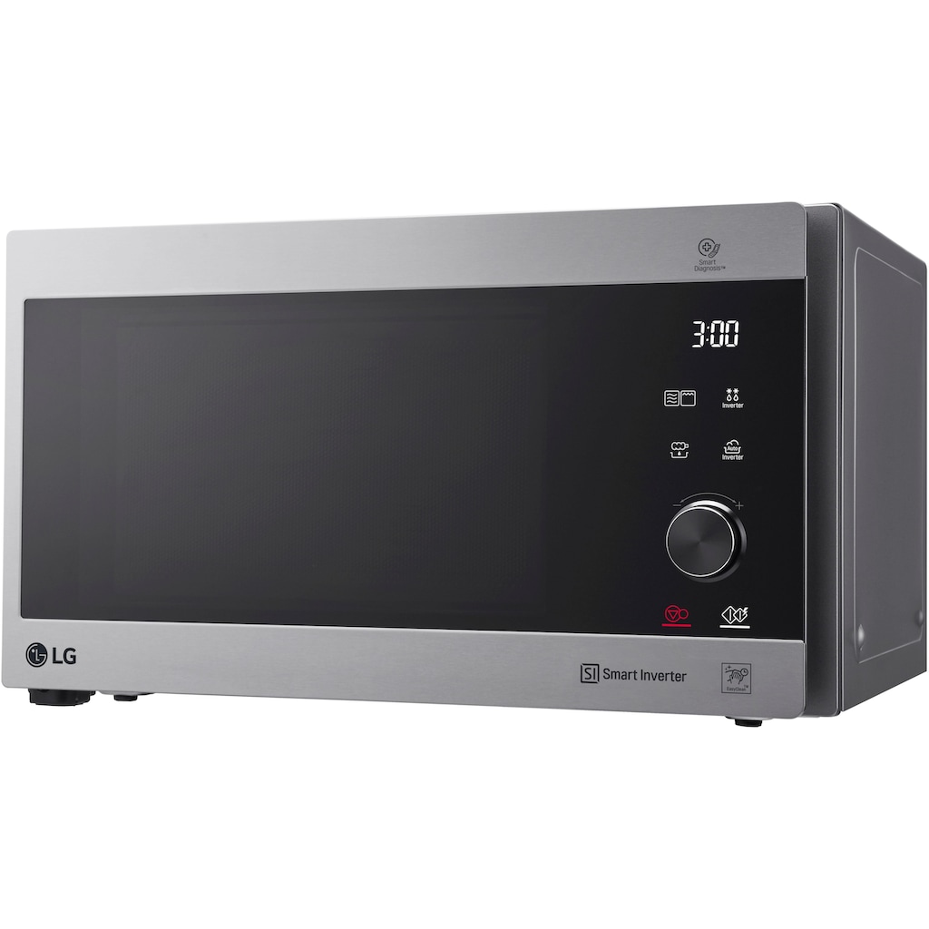 LG Mikrowelle »MH 6565 CPS«, Grill, 1000 W, Smart Inverter Technologie, echte Glasfront