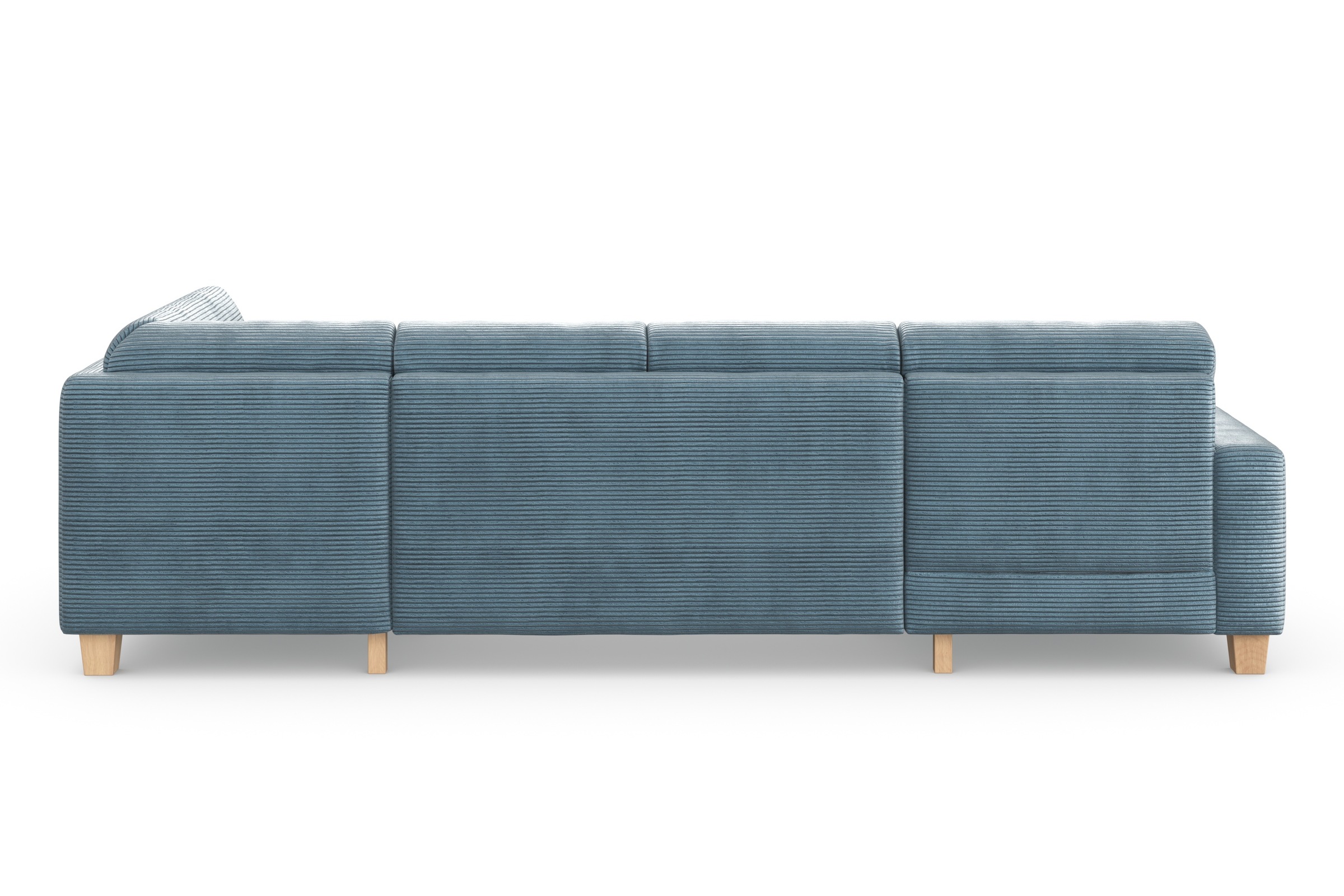 Home affaire Wohnlandschaft »Summer U-Form«, mit oder ohne Bettfunktion und Bettkasten, Cord-Bezug