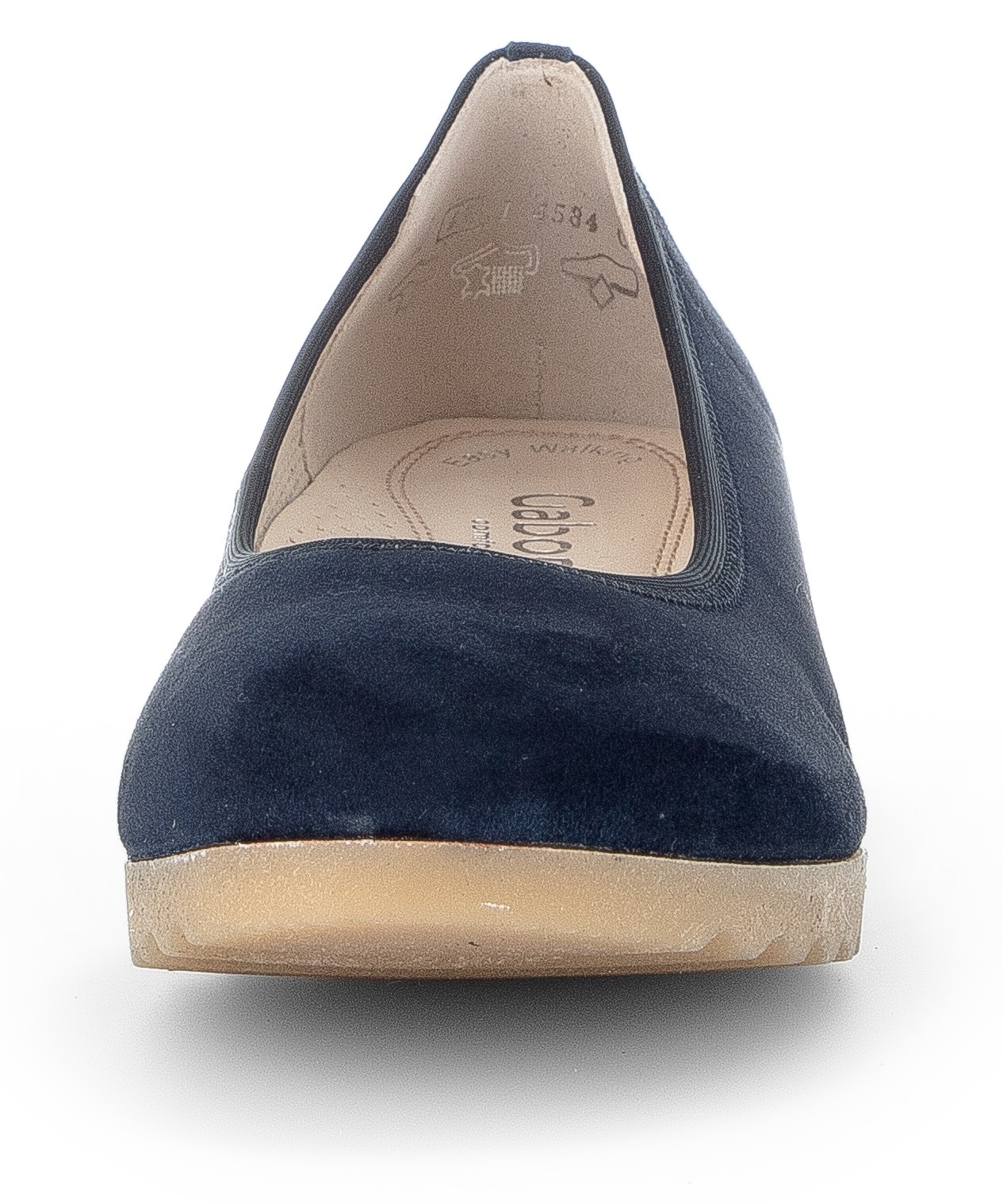 Gabor Keilpumps »GENUA«, Schlupfschuh, Keilabsatz, Halbschuh, in Schuhweite G (weit)