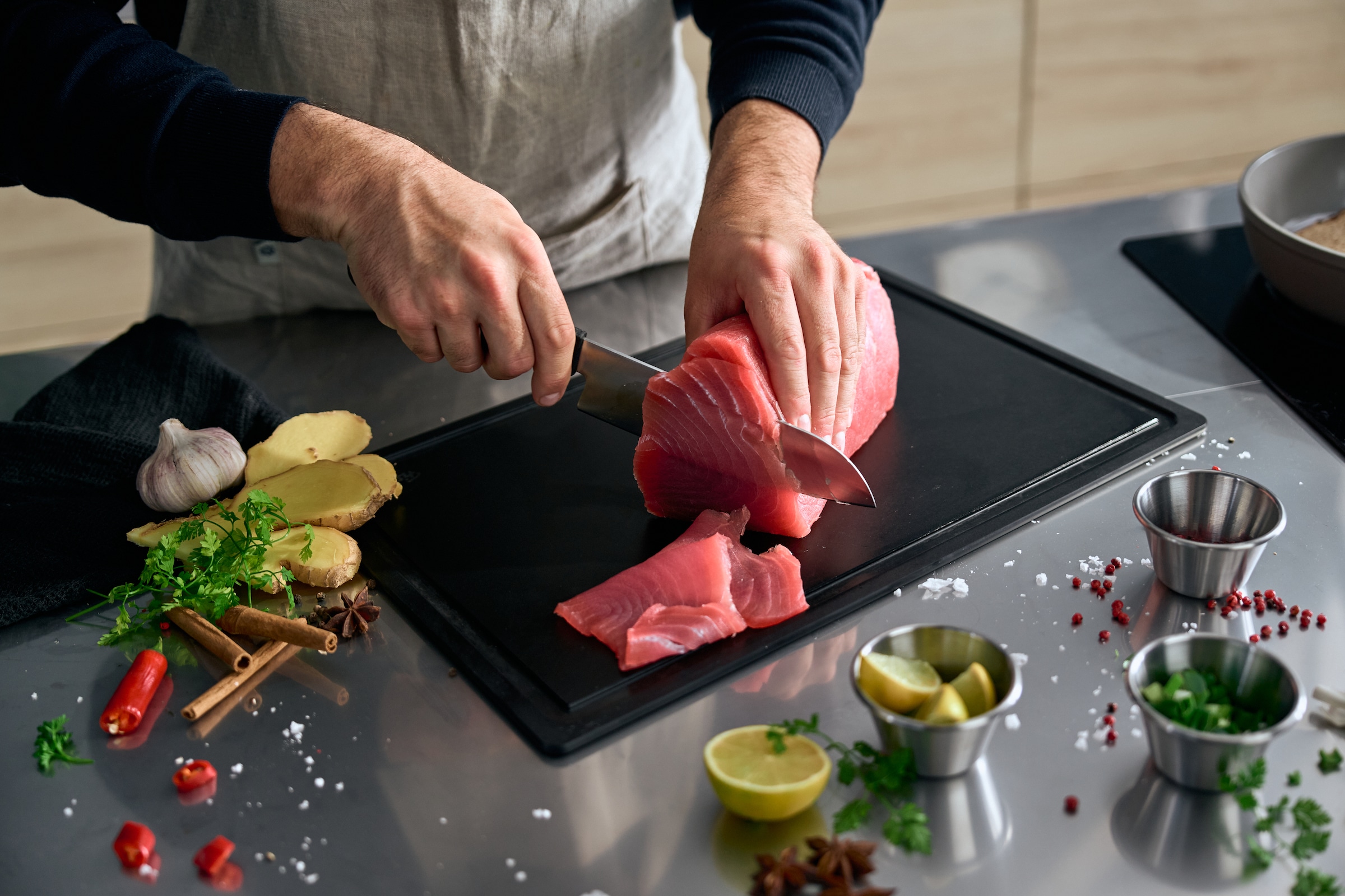 Fissler Santokumesser »ProcCut Collection«, (1 tlg.), Made in Germany, handgeschliffen, 12C27M Spezialmesserstahl