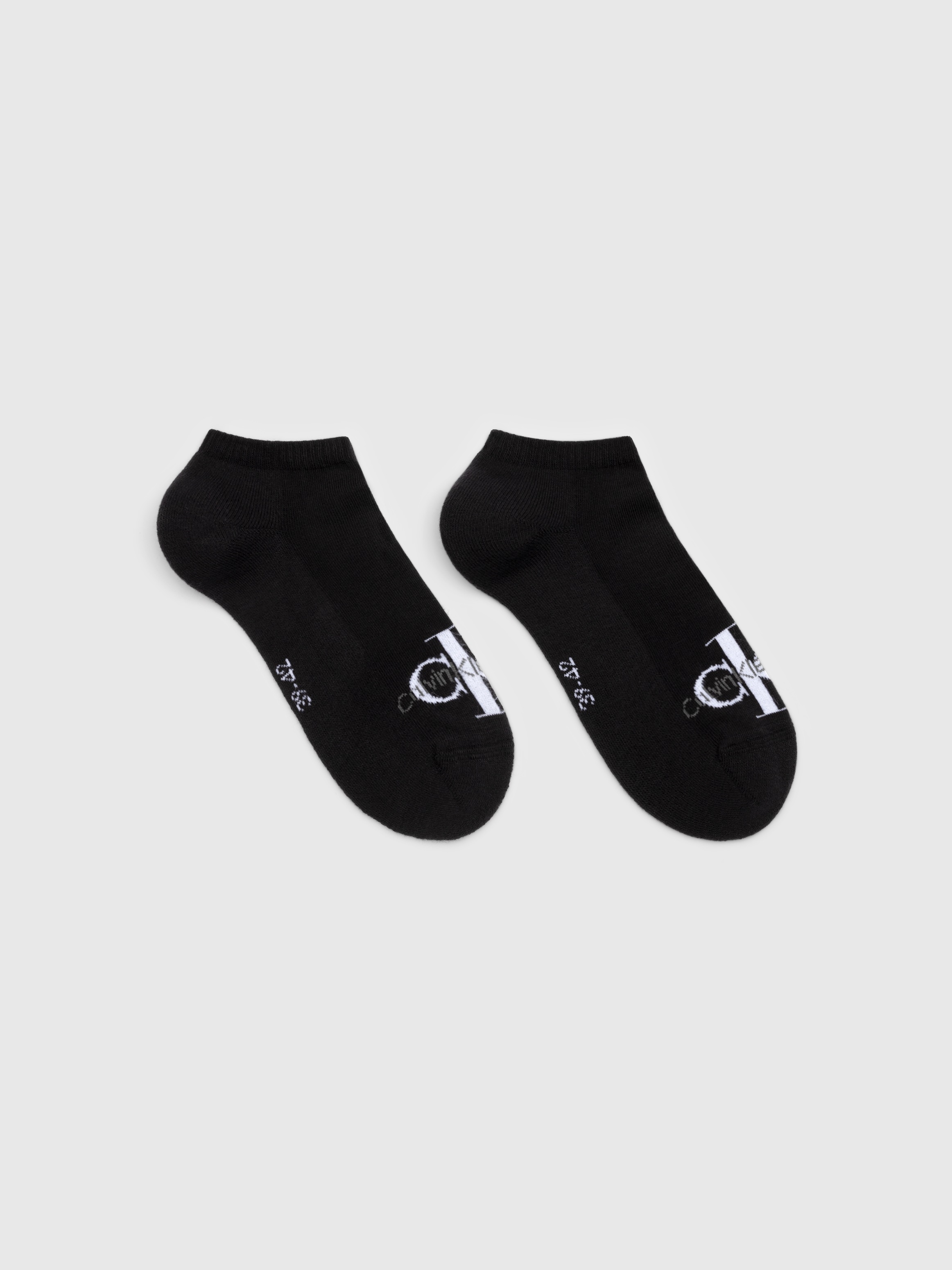 Calvin Klein Jeans Sneakersocken »CKJ MEN SNEAKER 2P MONOGRAM«, (2 Paar, 2 Paar), mit dezentem Logo