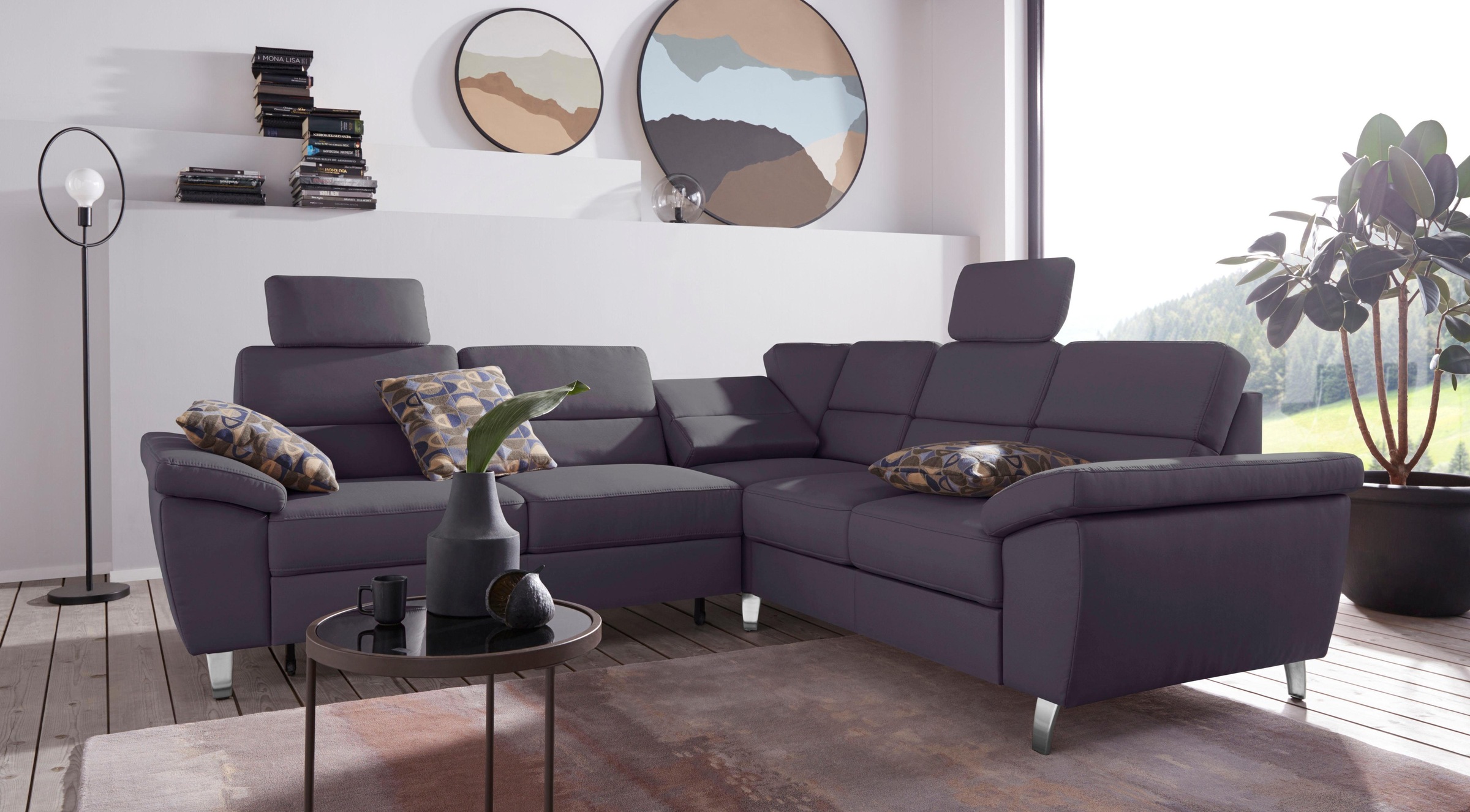 sit&more Ecksofa »Sorano L-Form«, wahlweise mit Bett- und Relaxfunktion, inkl. Bettkasten