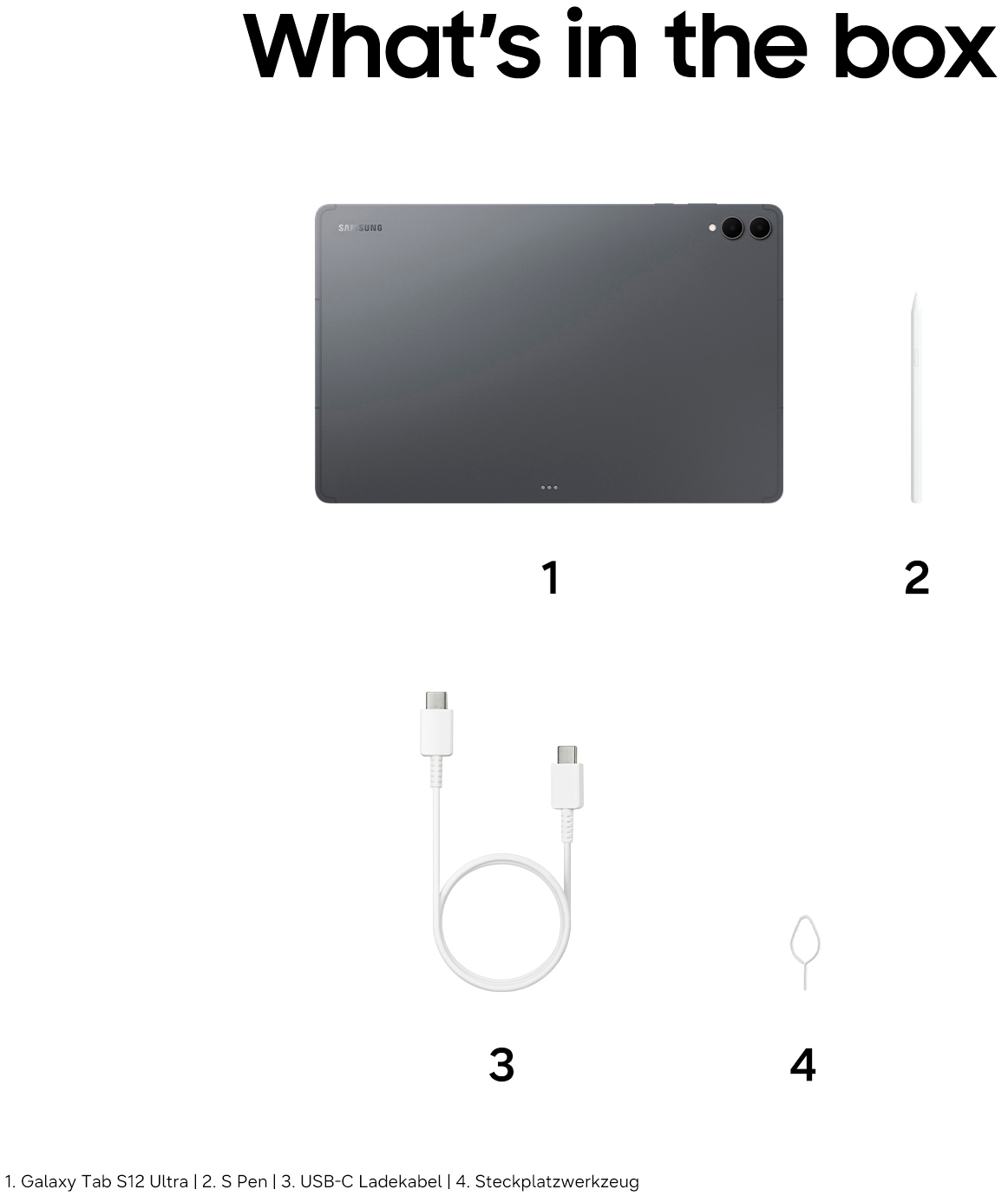Samsung Tablet »Galaxy Tab S12 Ultra« (36,99 cm / 14,6 ″) Android,One UI,Knox WQXGA+ )