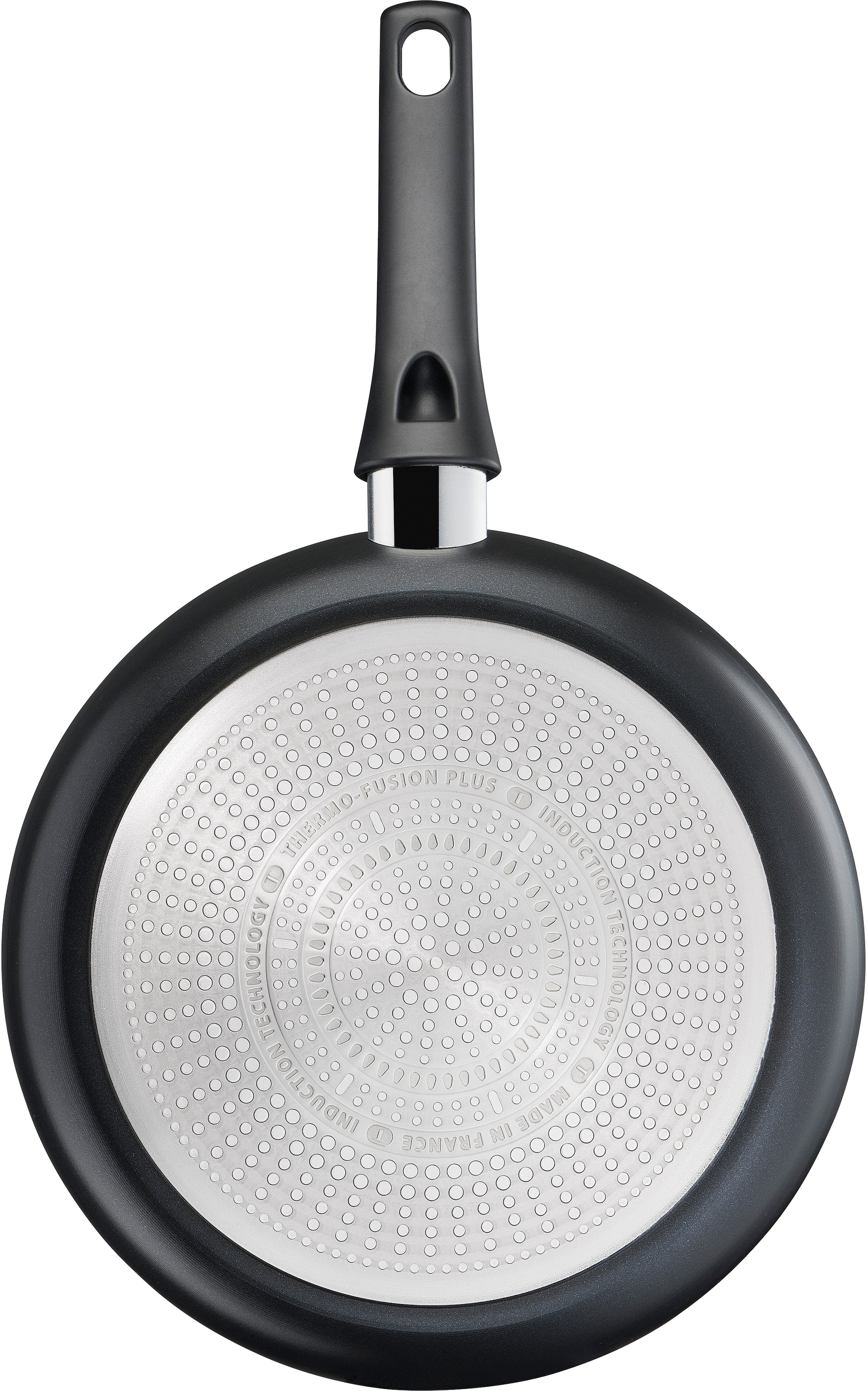 Tefal Bratpfanne »Ultimate On Induktion, Thermo-Signal bei idealer Brattemperatur«, Aluminium, (1 tlg.), Titanium Antihaftbeschichtung, für alle Herdarten geeignet