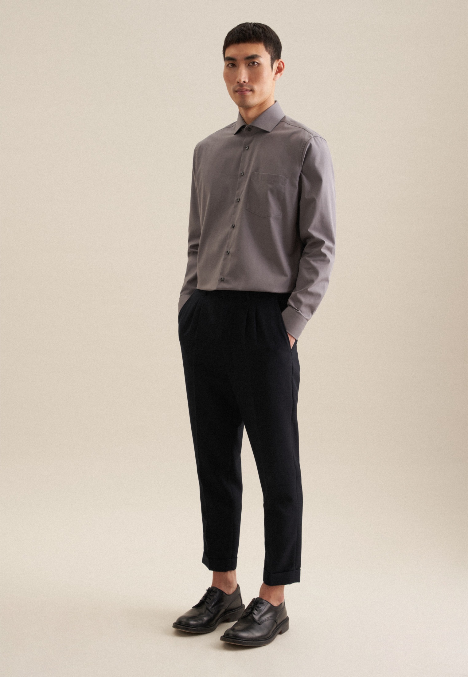 seidensticker Businesshemd »Regular« Regular 1/1 Kentkragen