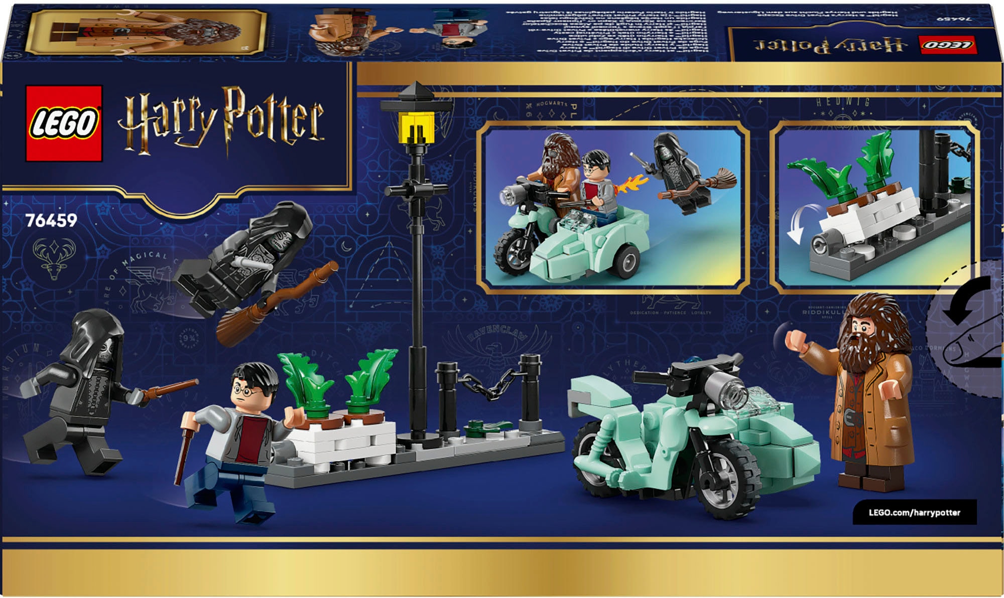 LEGO® Konstruktionsspielsteine »Hagrids und Harrys Flucht aus dem Ligusterweg (76459)« LEGO Harry Potter
