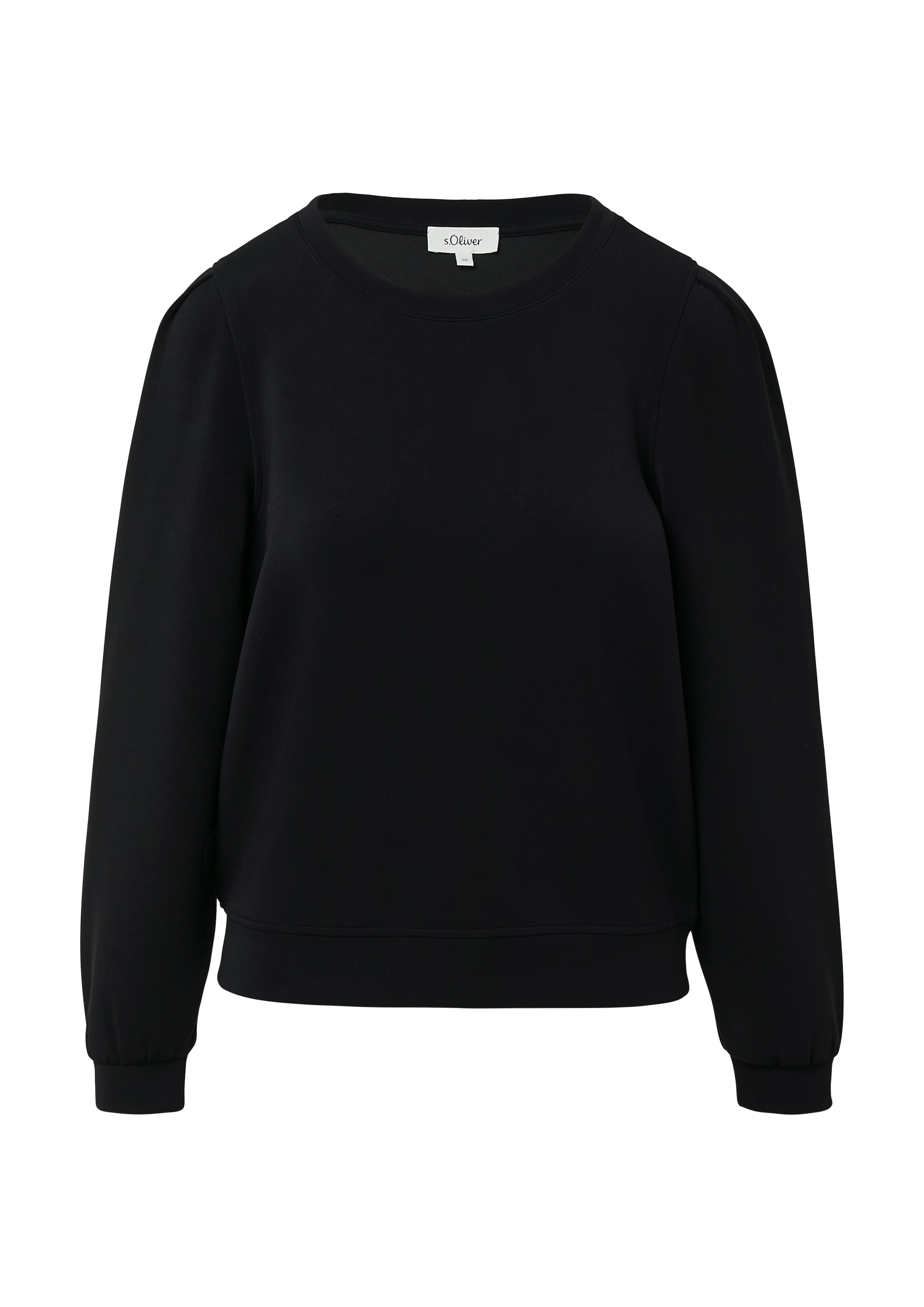 s.Oliver Sweatshirt, mit Bündchen