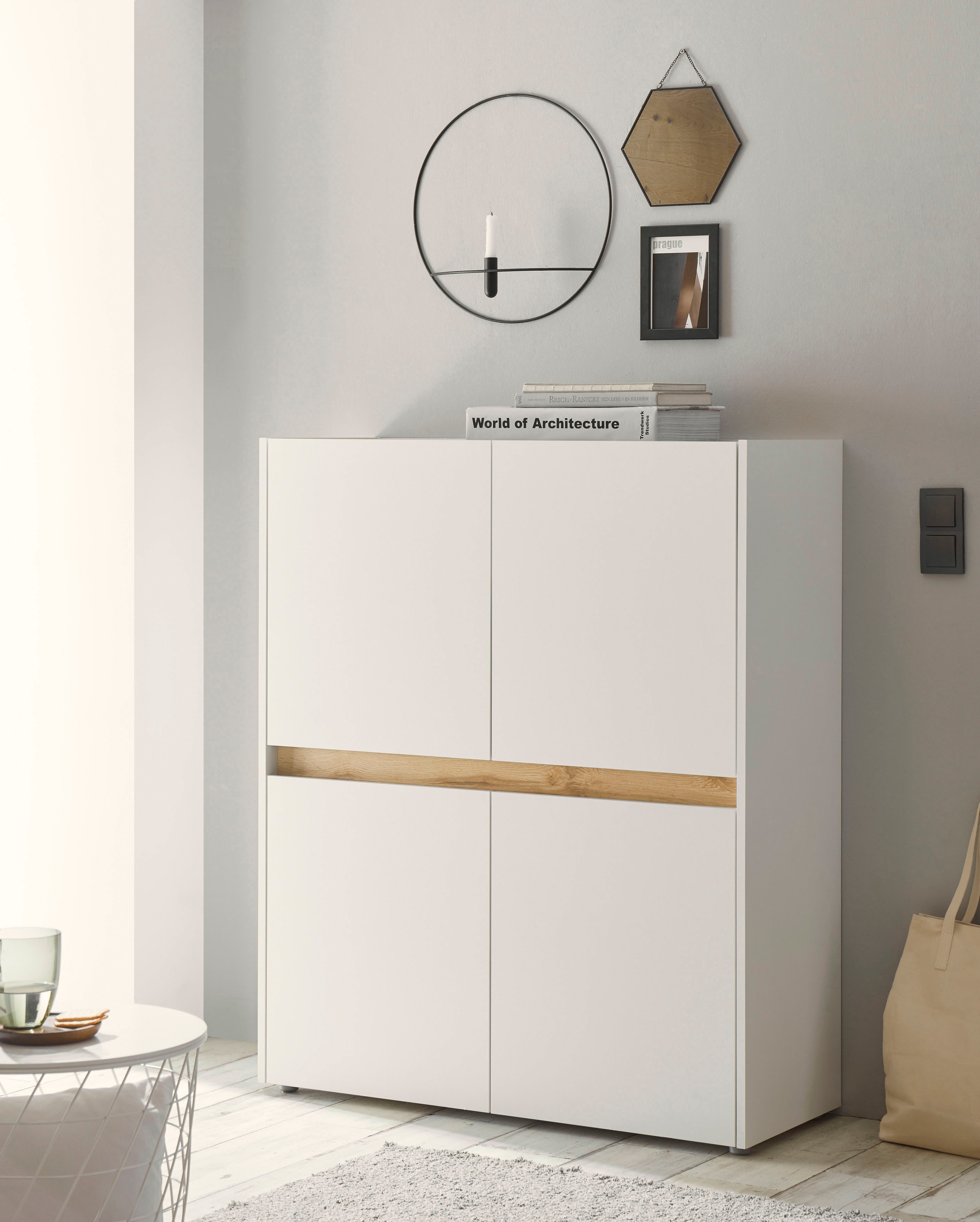 INOSIGN Highboard »City/Giron, moderner Schrank, Kommode, Stauraumschrank, günstig online kaufen