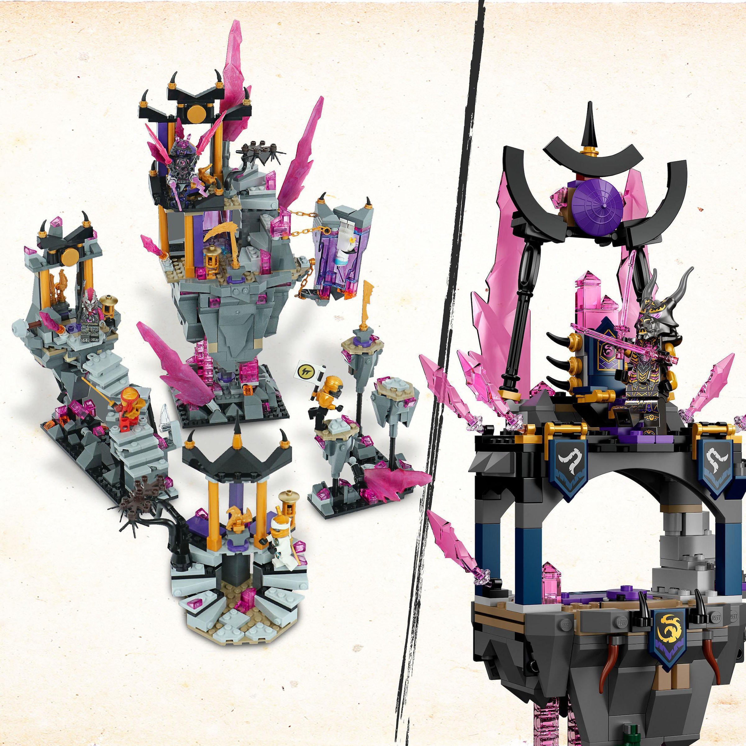 LEGO® Konstruktionsspielsteine »Der Tempel des Kristallkönigs (71771), LEGO® NINJAGO«, (703 St.), Made in Europe