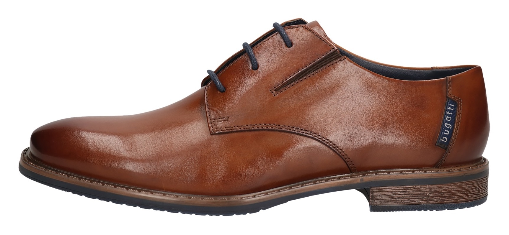 bugatti Schnürschuh, Business Schuh, Anzugschuh, Abendschuh mit Wechselfußbett