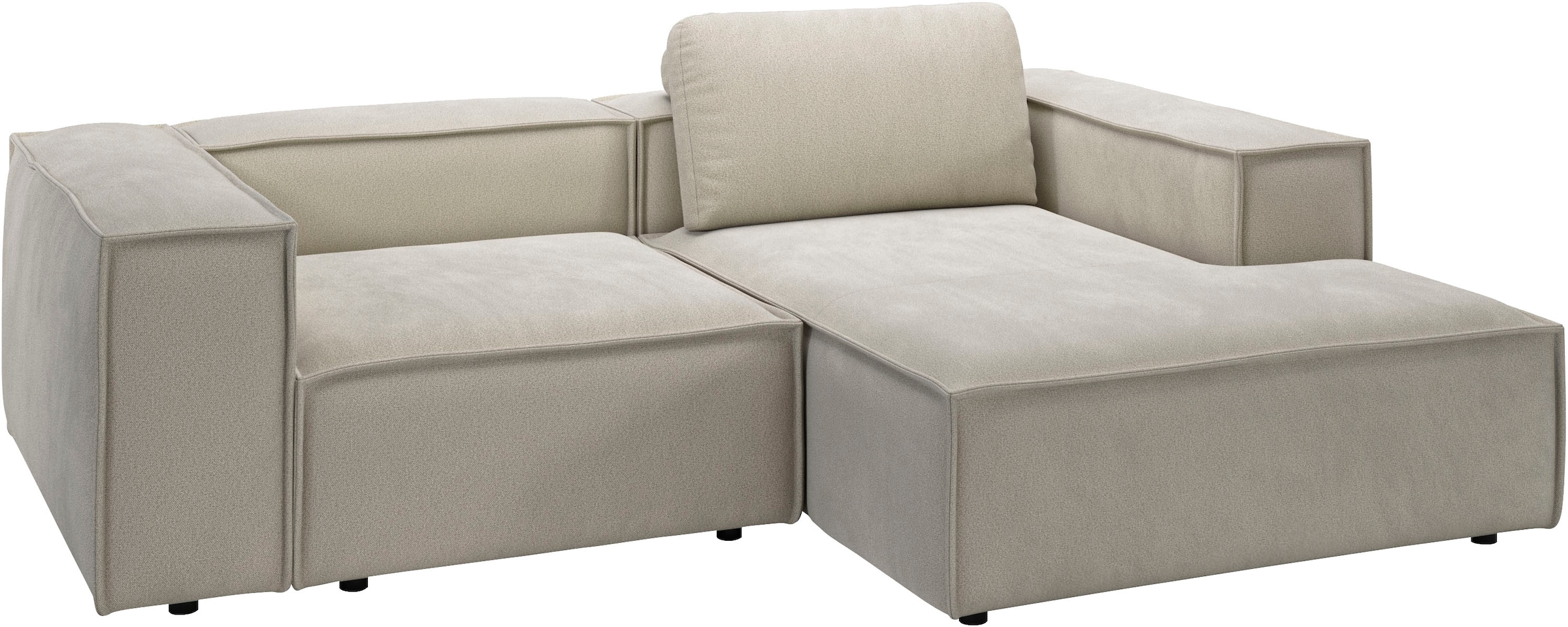 Places of Style Ecksofa »Watertown, kompakte L-Form, 246 cm breite für klei günstig online kaufen