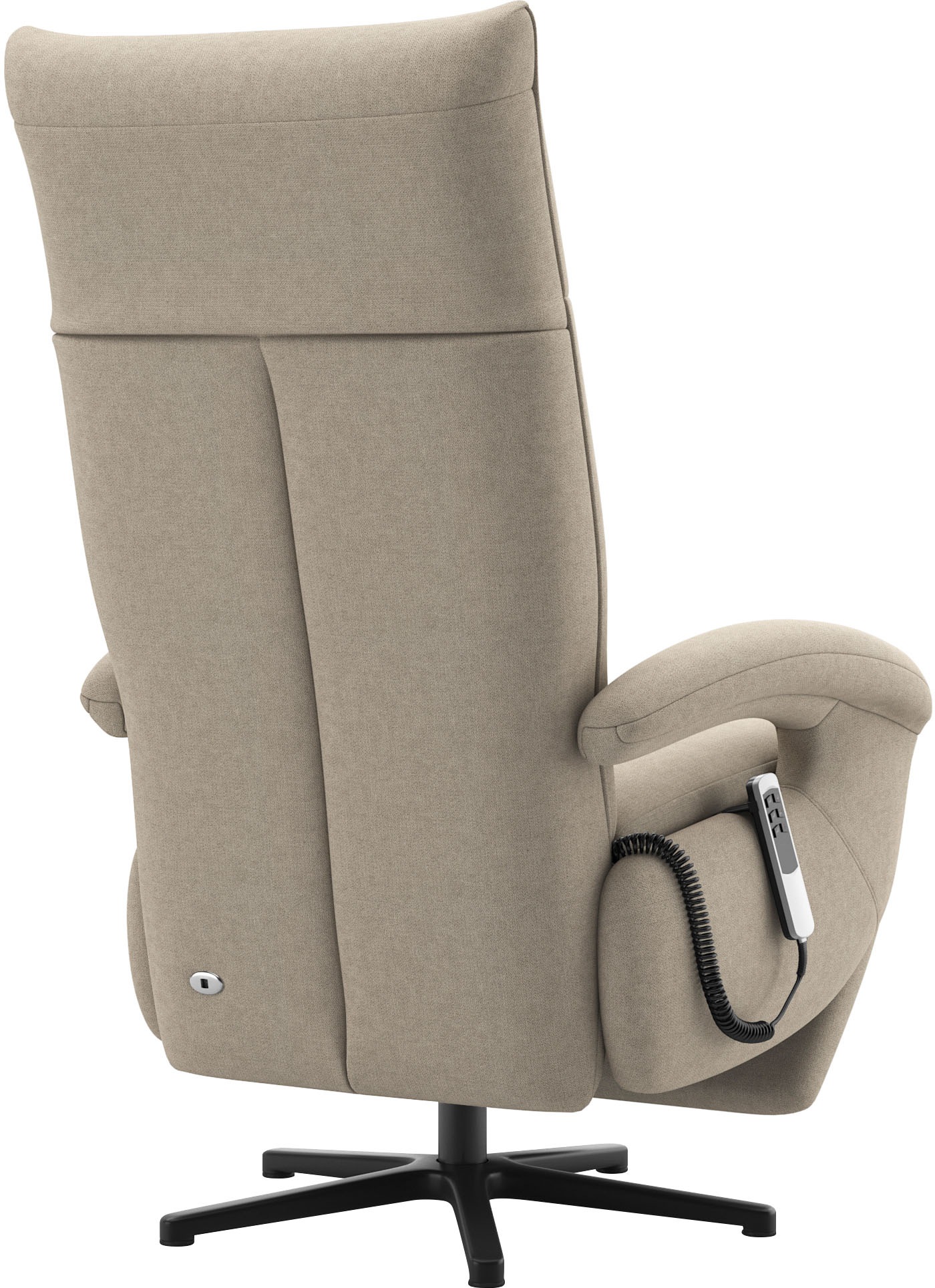 sit&more TV-Sessel »Emely, inkl. Kopfteilverstellung & 360° Drehfunktion«, wahlweise mit 2 Motoren, Akku & Aufstehhilfe