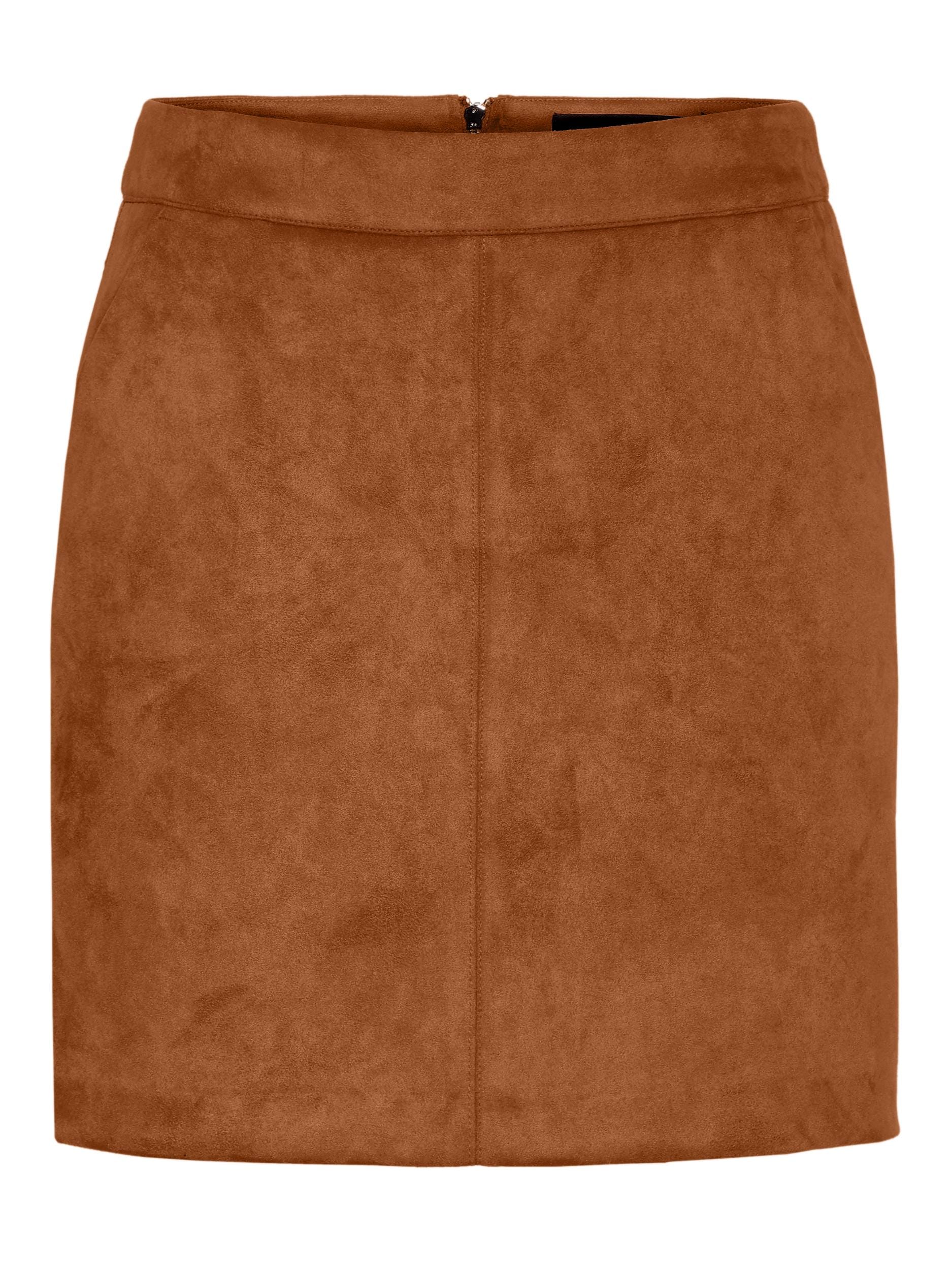 4. Bild von Vero Moda Lederimitatrock »VMDONNADINA FAUXSUEDE SHORT SKIRT«