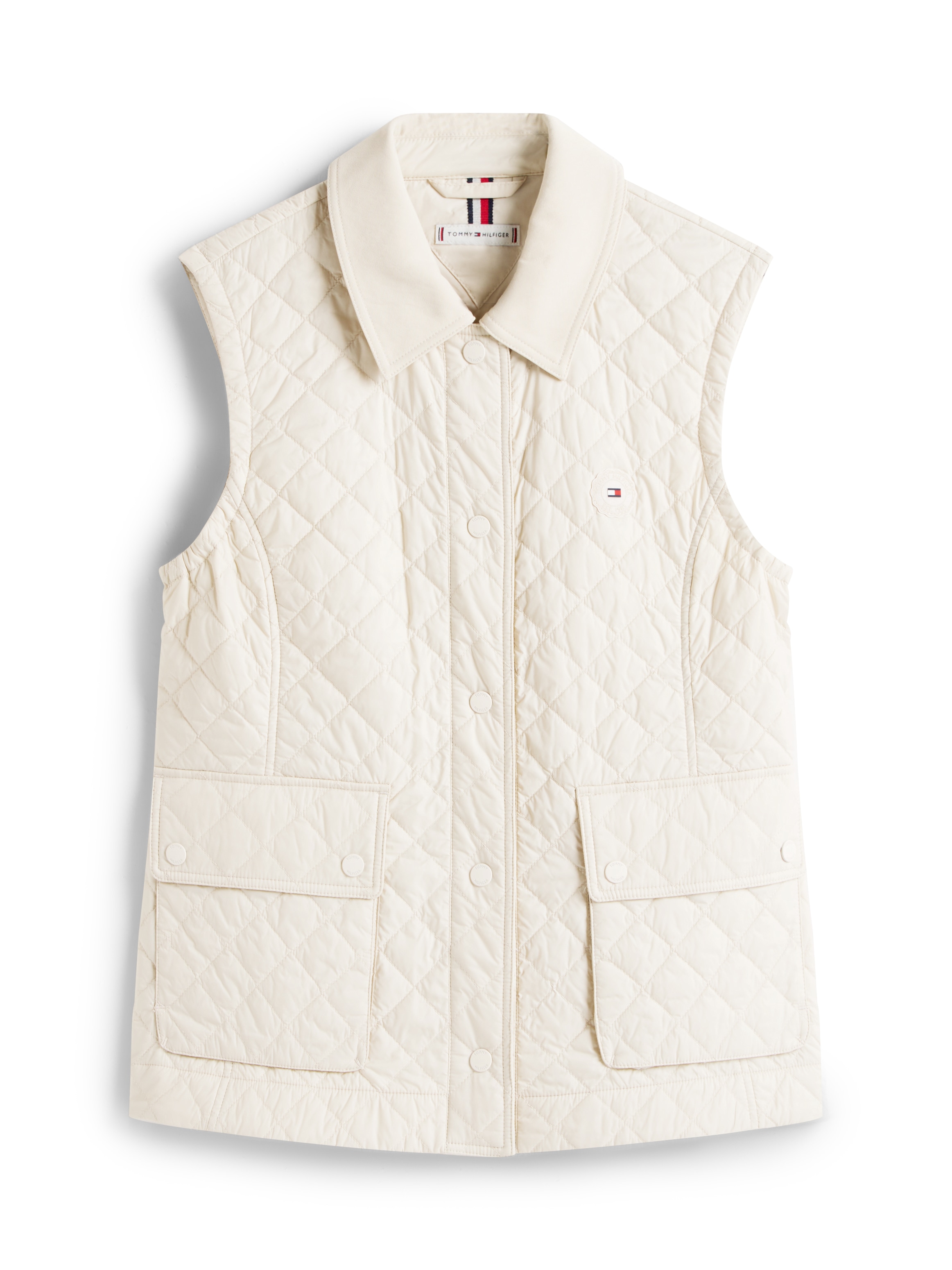 Tommy Hilfiger Steppweste »PADDED NYLON SLIM QUILTED VEST«