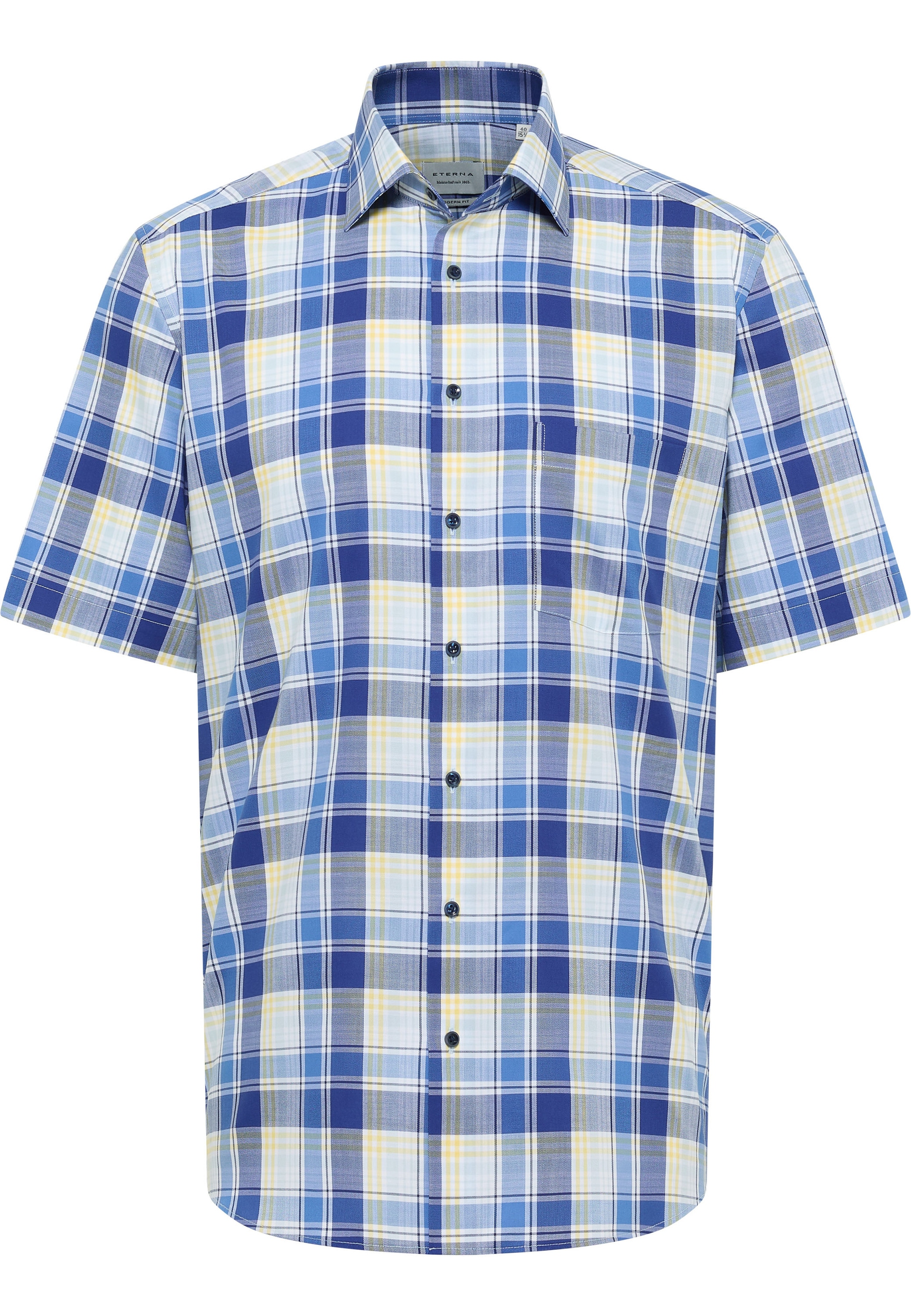 Eterna Kurzarmhemd »MODERN FIT«, NON IRON (bügelfrei)