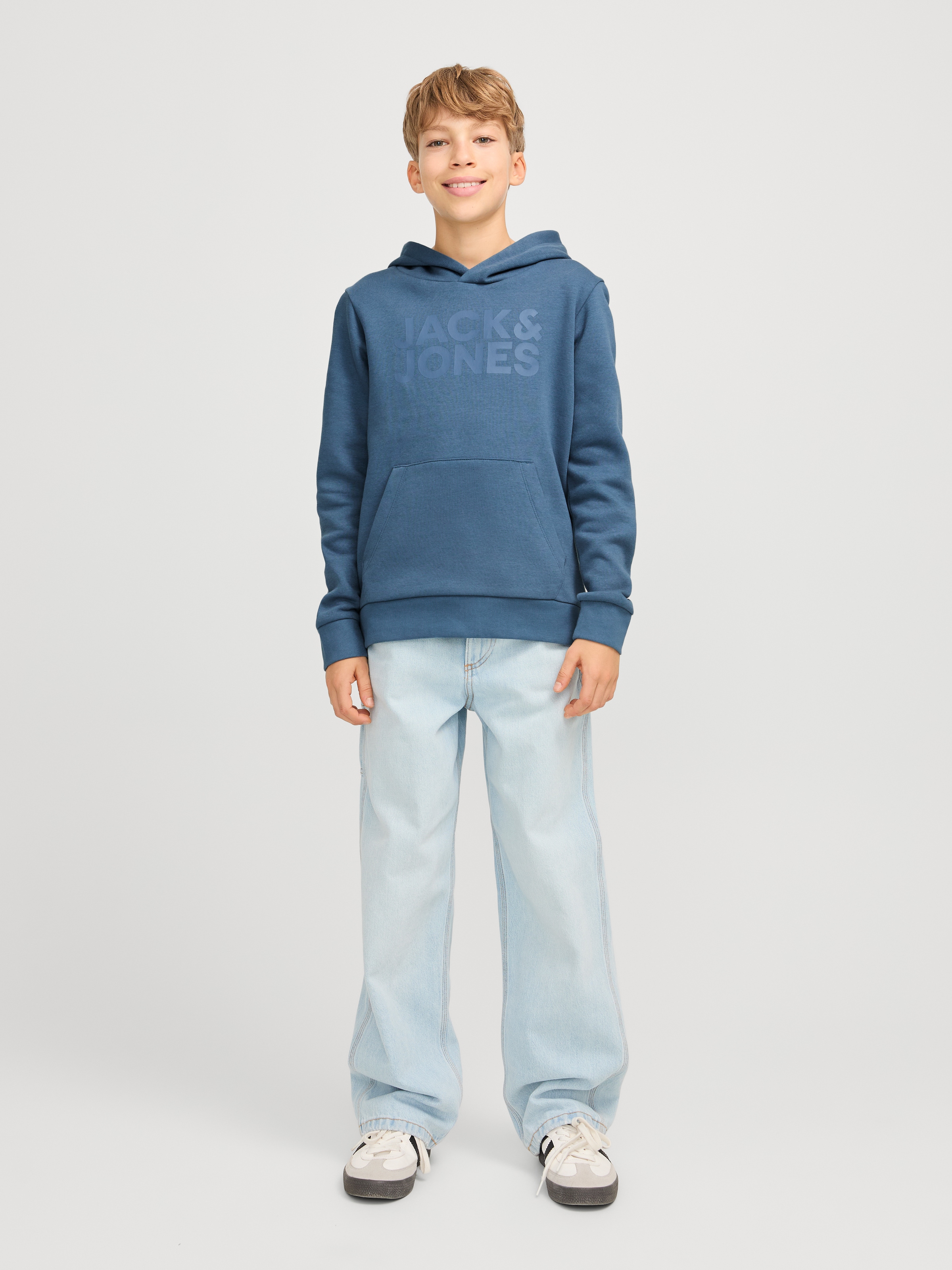 Jack & Jones Junior Kapuzensweatshirt »JJECORP LOGO SWEAT HOOD«