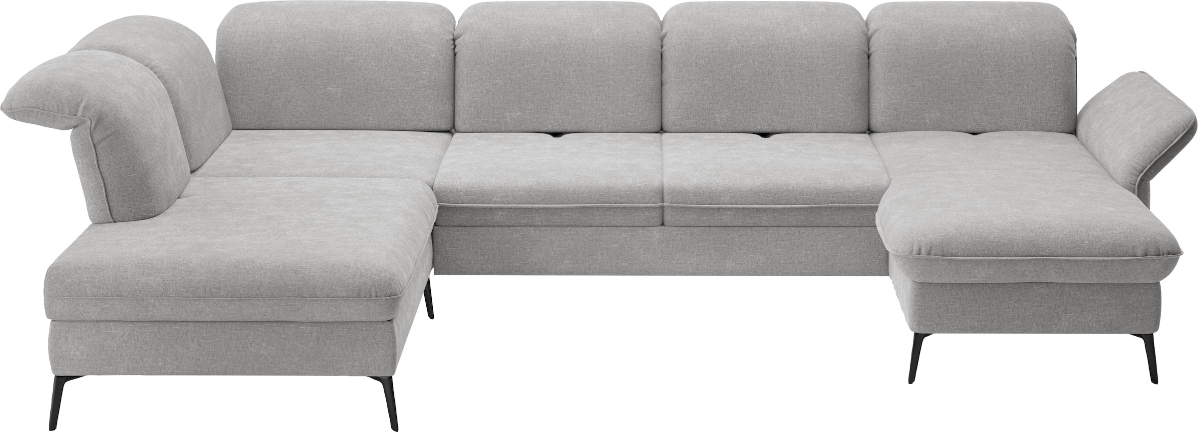 sit&more Wohnlandschaft »Emely«, mit Sitztiefenverstellung optional mit Bettfunktion und Bettkasten
