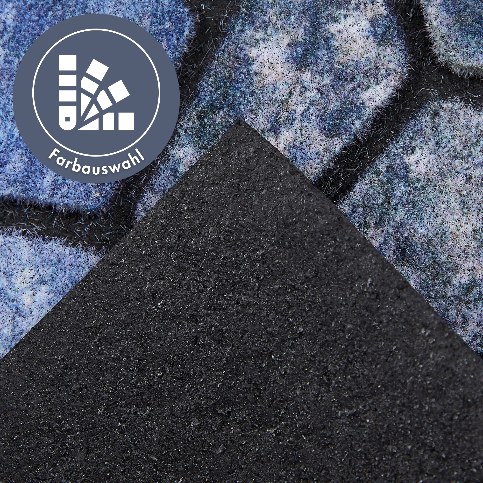 Andiamo Stufenmatte »Outdoor, 2er Set« rechteckig 6 mm Höhe Outdoor-Stufenmatten, Stein Motiv, Gartenbereich, Außenbereich