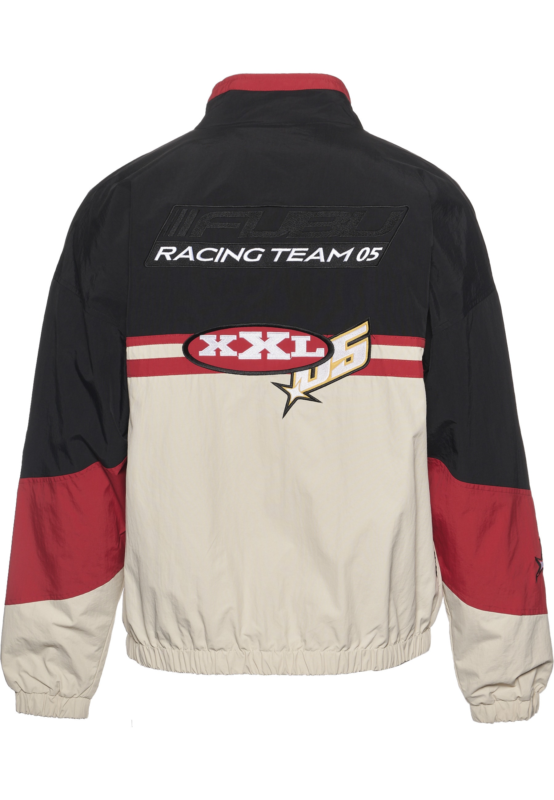 Fubu Trainingsjacke »Fubu Herren FM233-003-2 FUBU Corporate Track Jacket« 1 Stk. tlg. ohne Kapuze