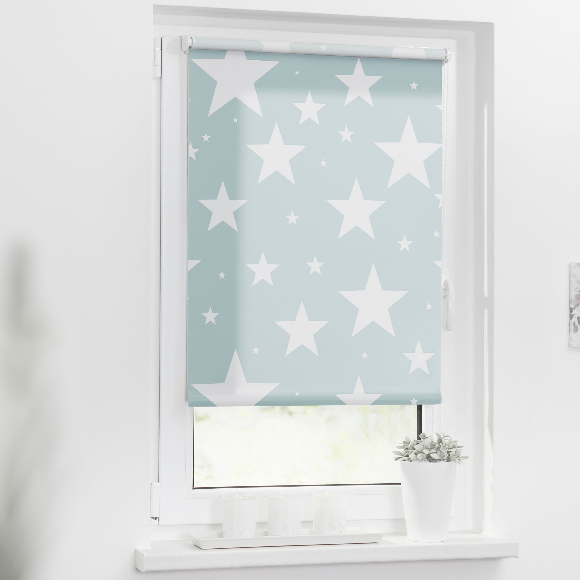 LICHTBLICK ORIGINAL Seitenzugrollo »Rollo Klemmfix, ohne Bohren, blickdicht günstig online kaufen