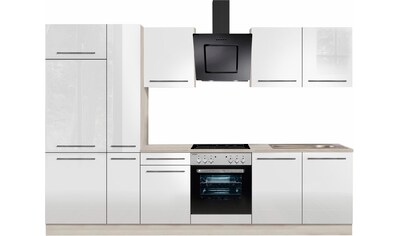 OPTIFIT Küchenzeile »Bern«, mit E-Geräten, Breite 300 cm, mit höhenverstellbaren... kaufen