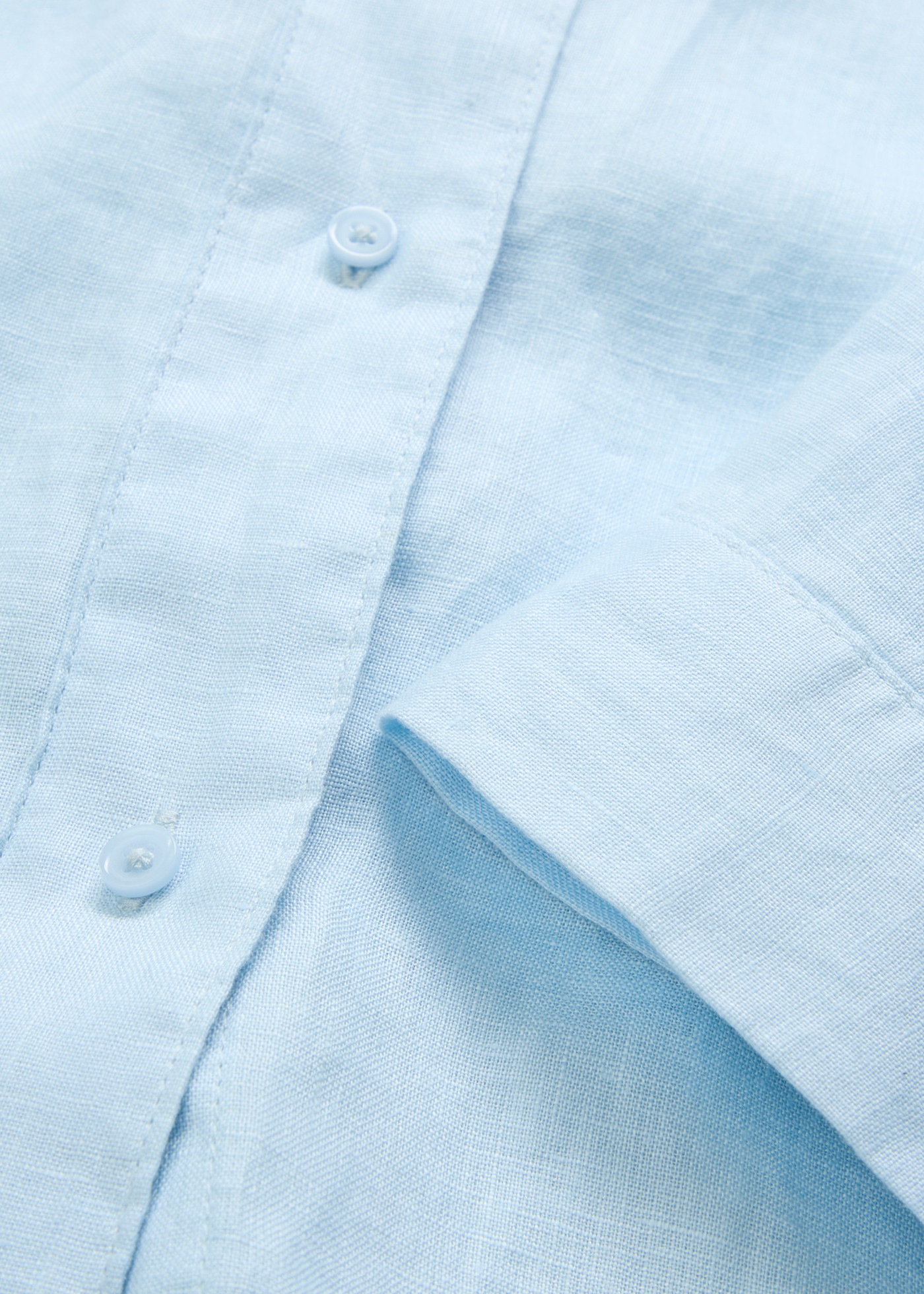 bonprix Shirtbluse Oversize-Passform, aus Leinen, strukturierte Oberfläche, 3/4-Ärmel