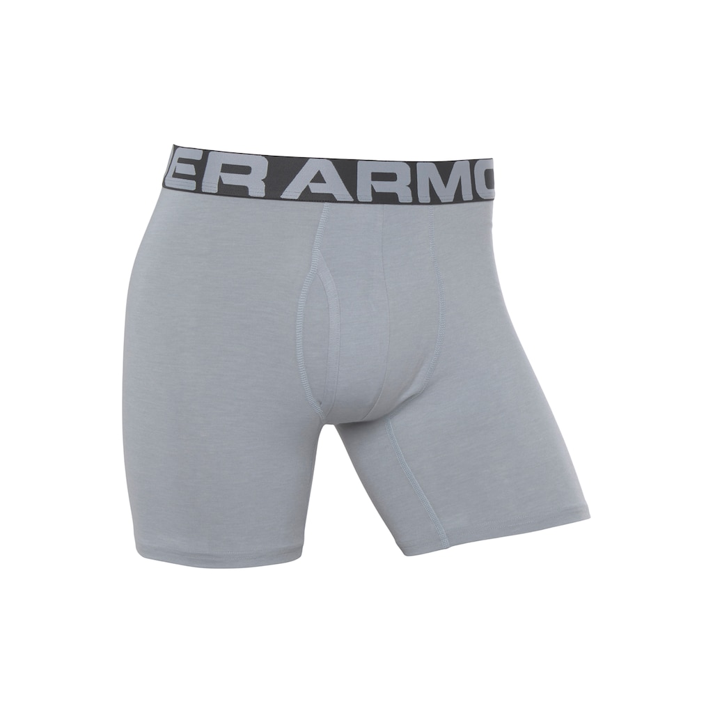 Under Armour® Boxershorts »CHARGED COTTON 6 in 1 PACK«, (Packung, 3 St., 3er-Pack)