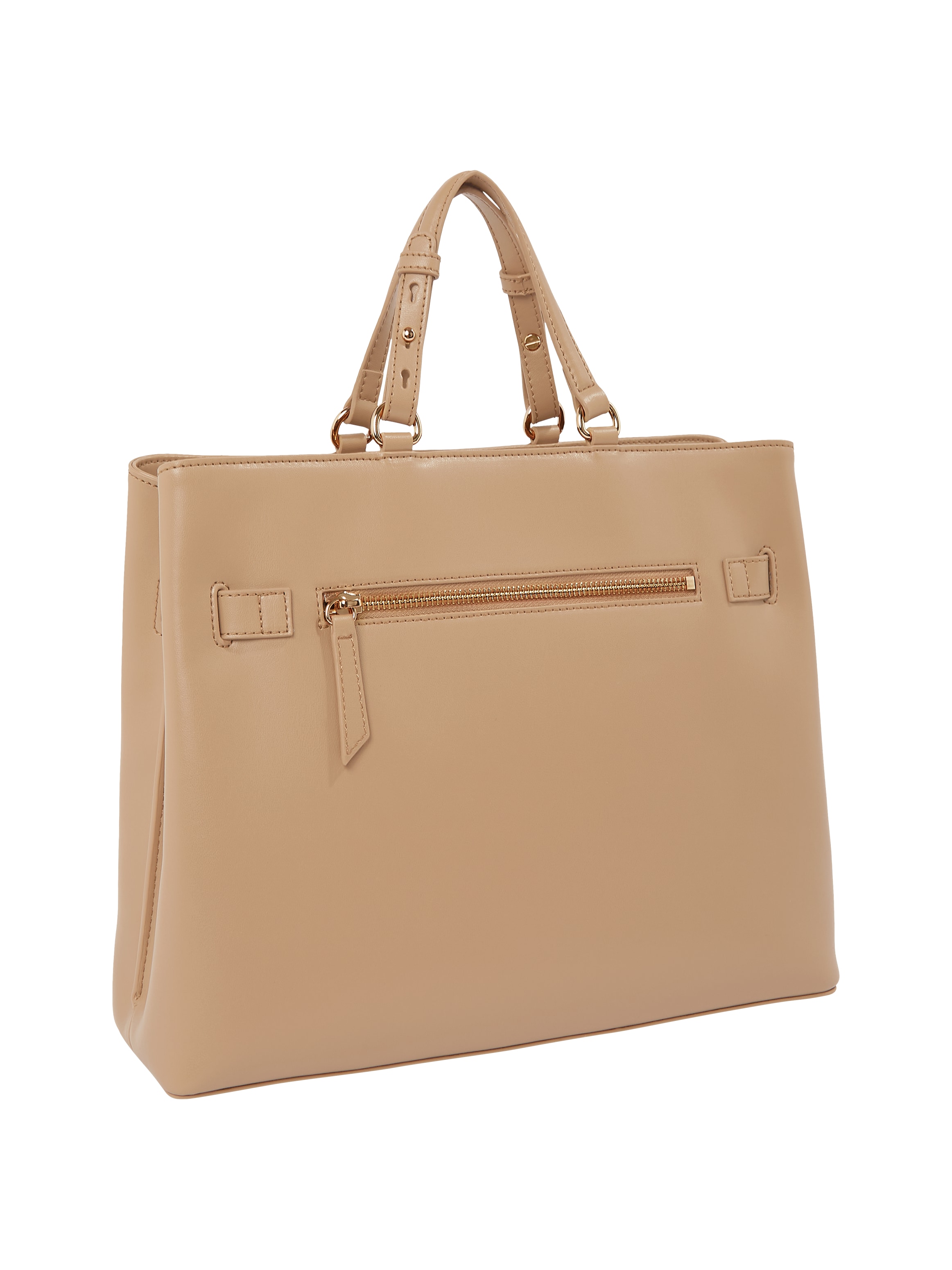 Tommy Hilfiger Henkeltasche »TH HERITAGE SATCHEL«, Damen Umhängetasche, Schultertasche mit TH-Schmuckelement