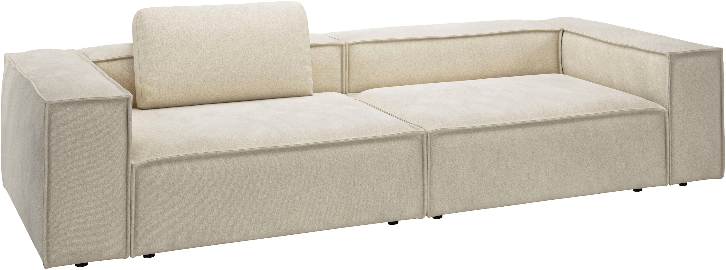Places of Style 3-Sitzer »Watertown moderner 3-Sitzer«, extra breites Sofa mit in eleganten Bezügen & großzügiger Sitzfläche