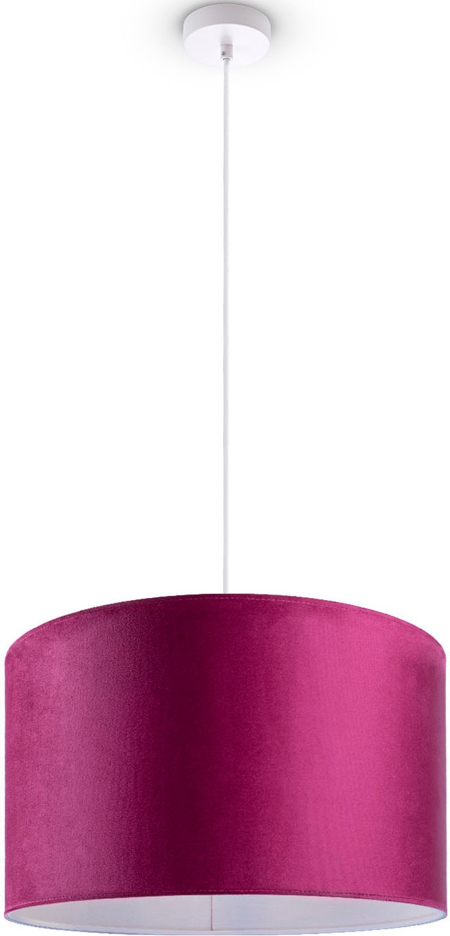 Paco Home Pendelleuchte »Hugo uni Color«, Leuchtmittel E27   ohne Leuchtmit günstig online kaufen