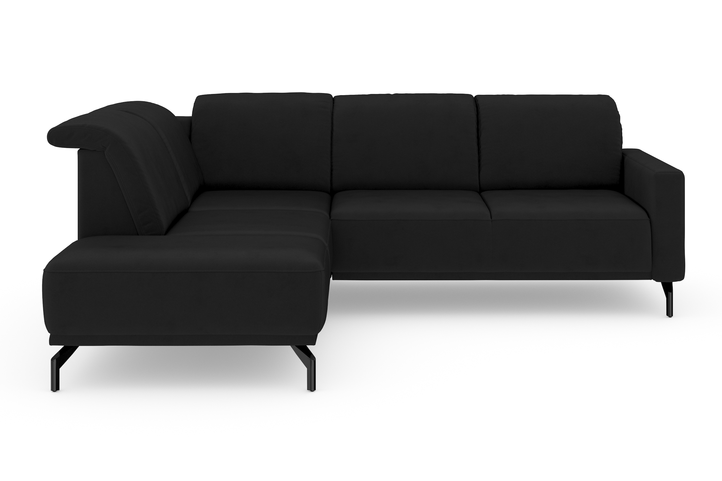 sit&more Ecksofa »Bailando L-Form«, wahlweise mit Kopfteilverstellung und Vorziehsitz, motorisch