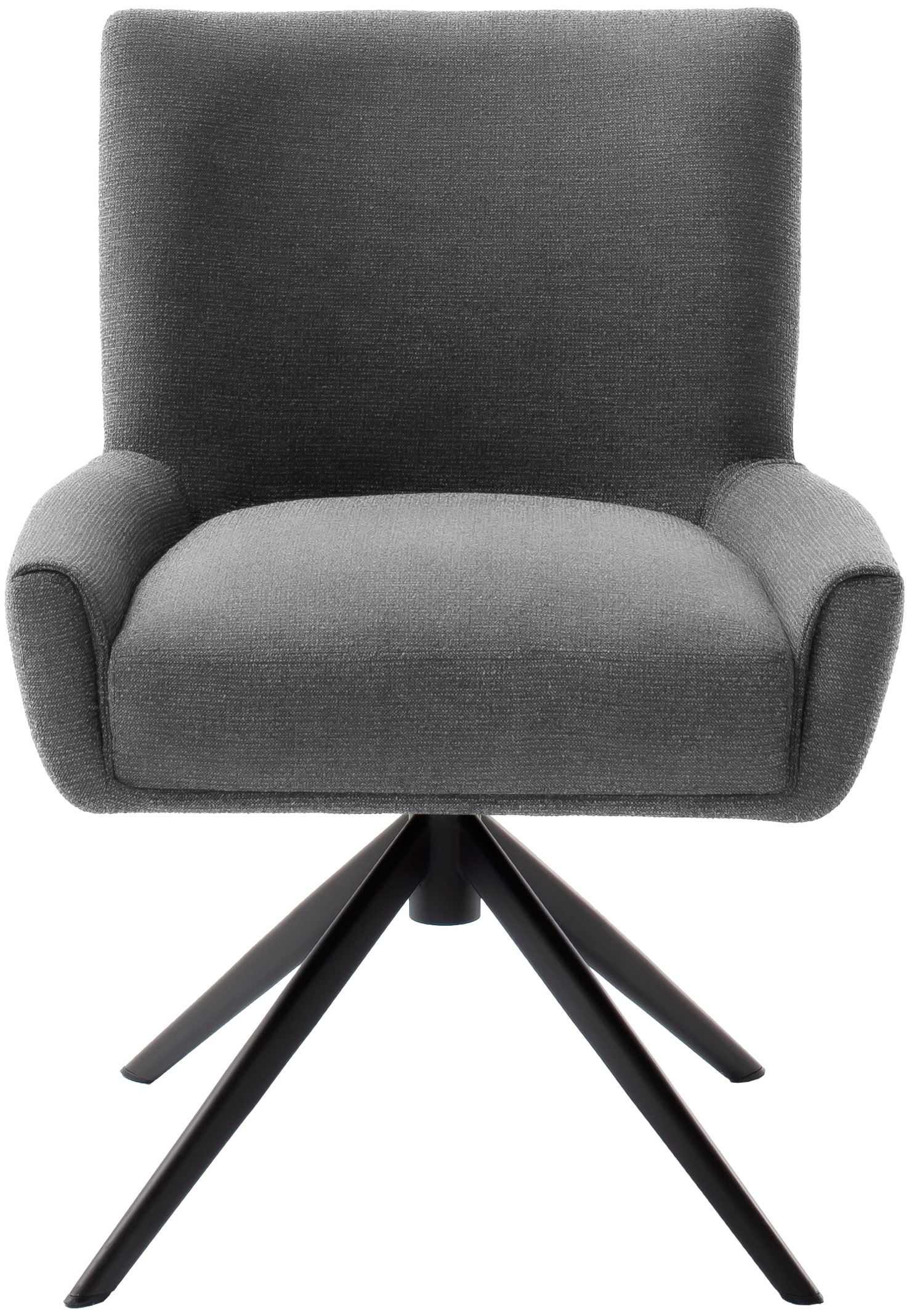 MCA furniture 4-Fußstuhl »WILSON Esszimmerstuhl, Armlehnstuhl, Polsterstuhl, modern«, (Set), 2 St., Leder, Stuhl, Armlehnenstuhl, drehbar, Taschenfederkern, belastbar 160 kg,XXL