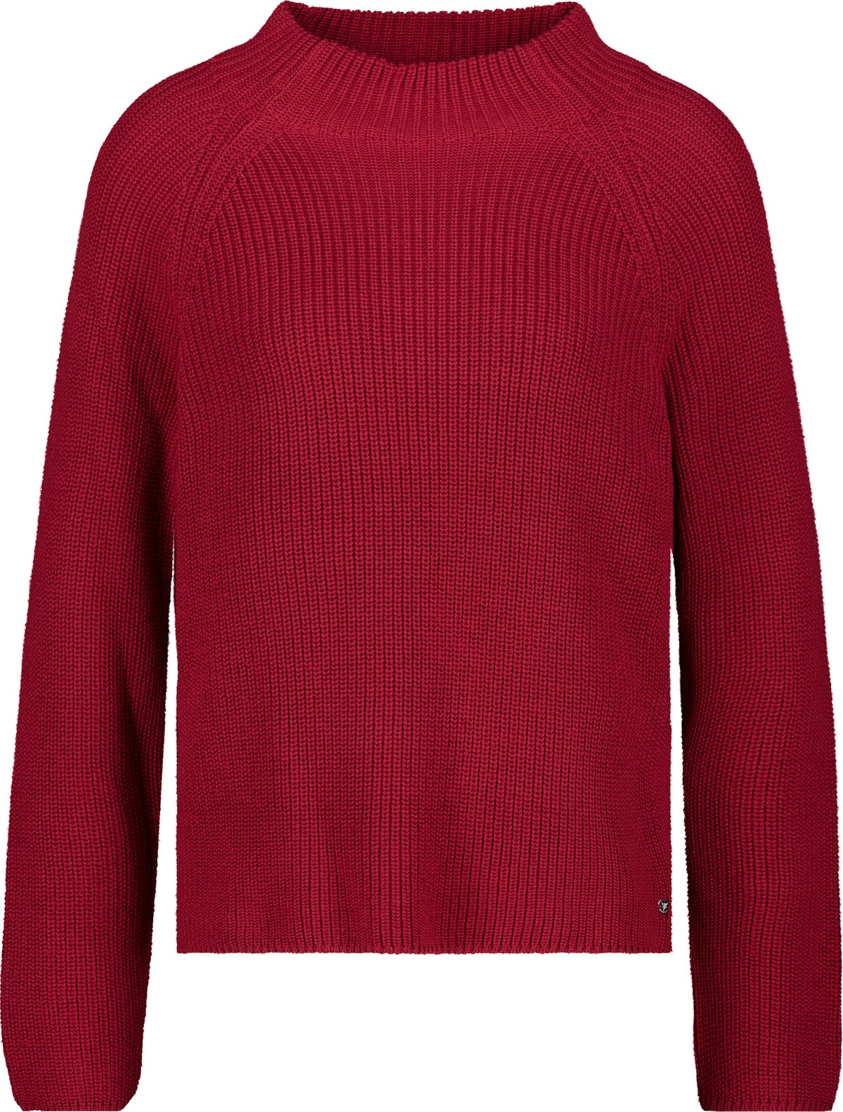 Monari Strickpullover »Pullover Basic Perlfang« Regular fit mit Stehkragen