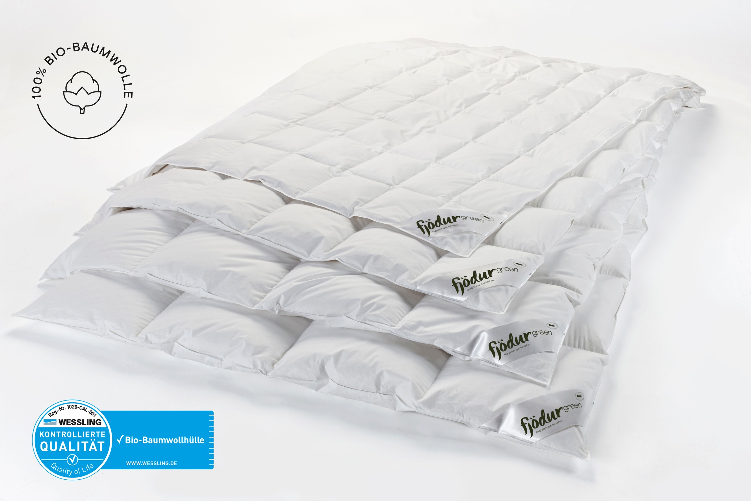 fjödur Daunenbettdecke »Fleur« warm Füllung 90% Daunen 10 % Federn 1 Stk. t günstig online kaufen