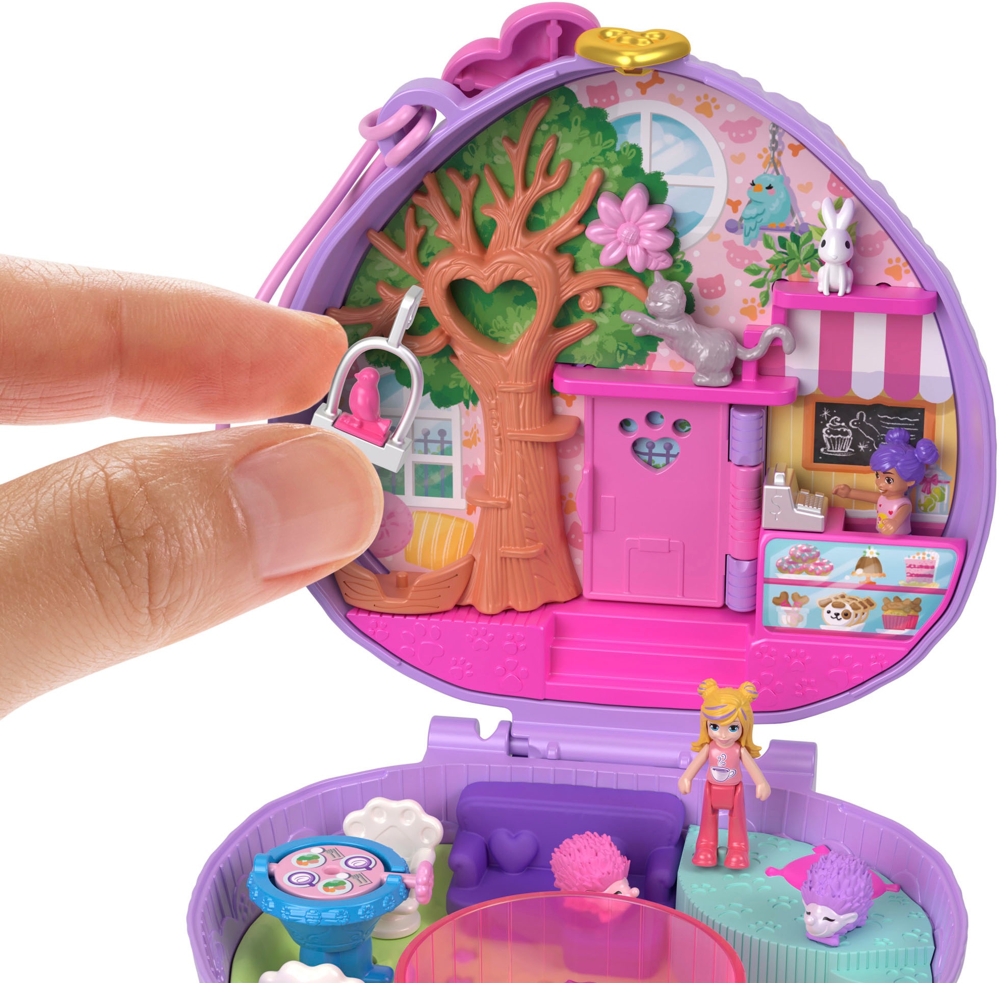 Polly Pocket Spielwelt »Hedgehog Coffee Shop«