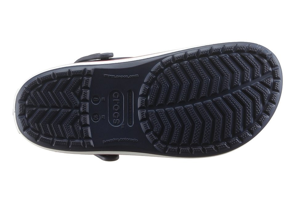 Crocs Clog »Crocband«, Sommerschuh, Gartenschuh, Poolslides, mit farbiger Laufsohle