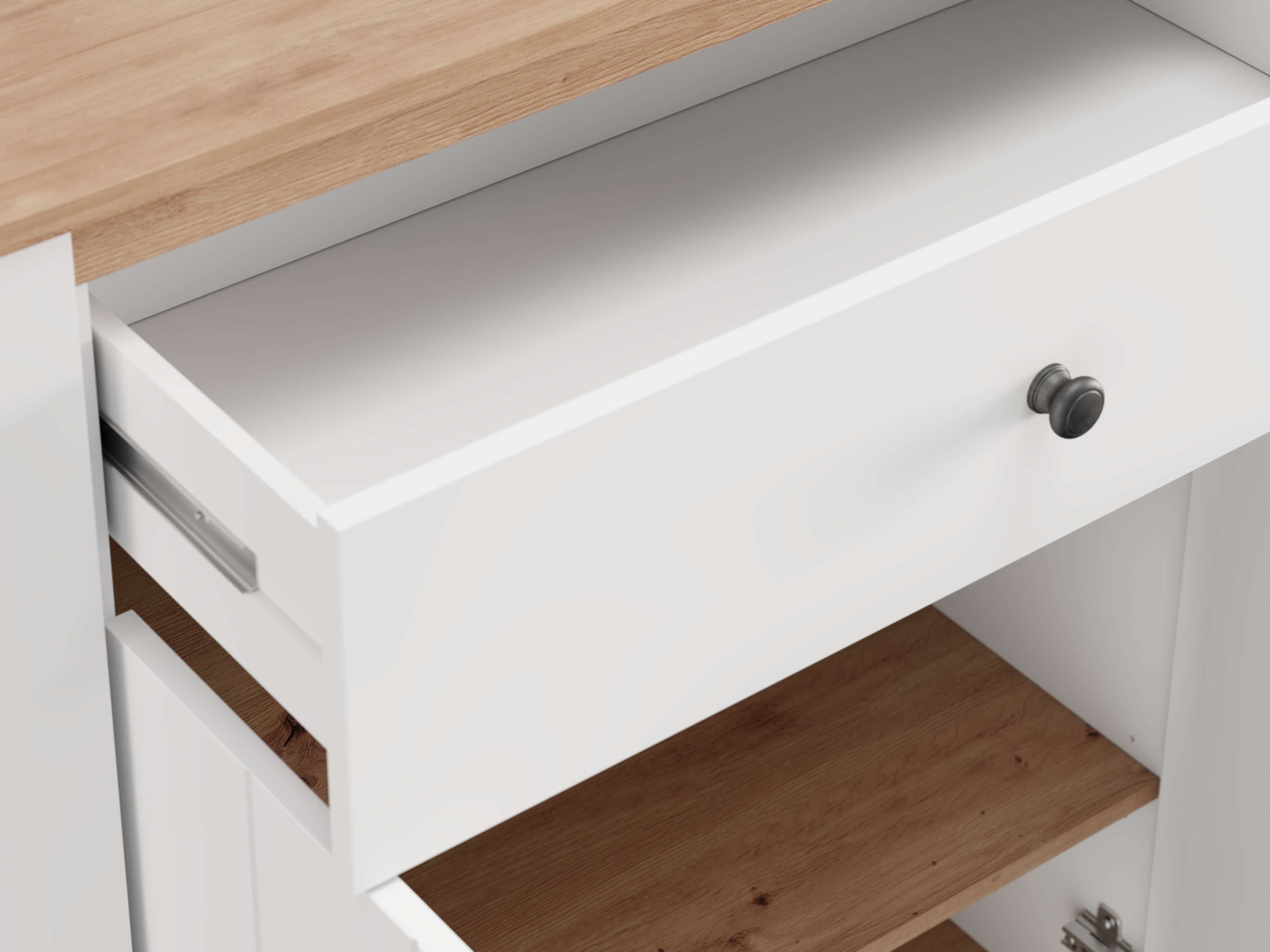 Home affaire Garderoben-Set »Bedford, Flurmöbel, Dielenmöbel, Flurschrank, Flurgarderobe B= 231 cm« 4tlg, 4 Stk. tlg.