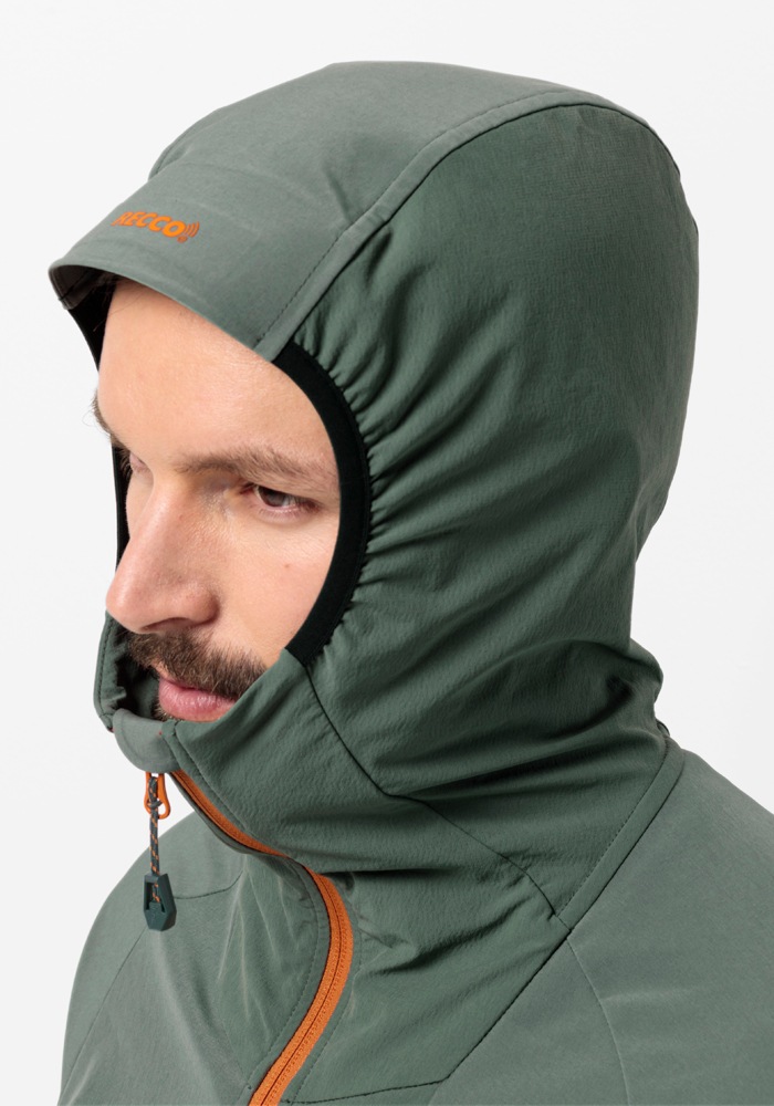 Jack Wolfskin Softshelljacke »ALPSPITZE HOODY M«, mit Kapuze