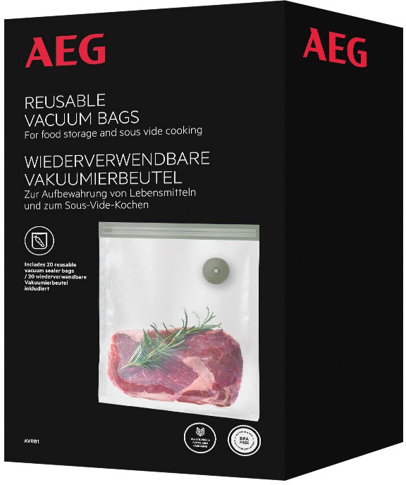 AEG Vakuumierbeutel »AVRB1«, 20 Stück