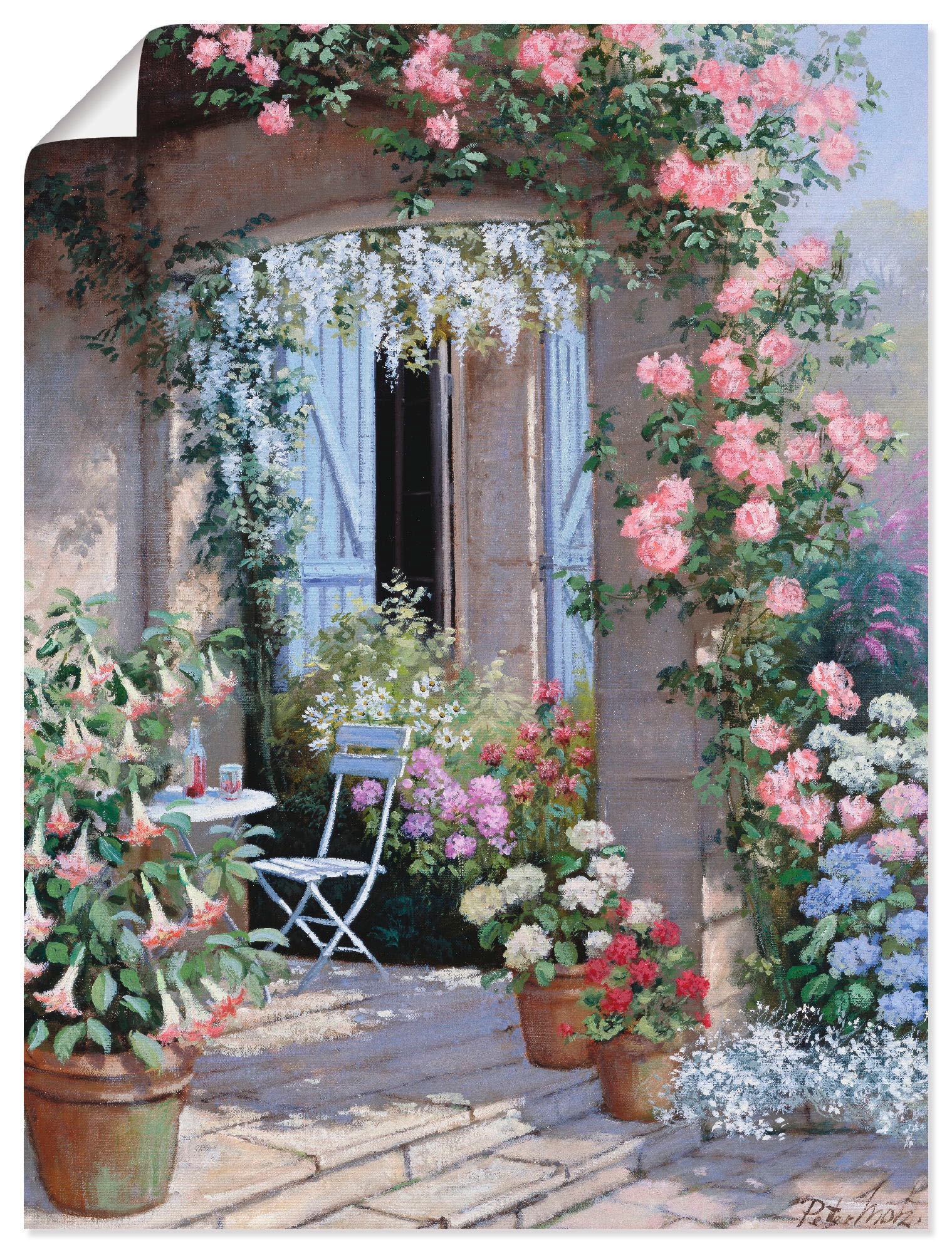 Artland Wandbild »Blumenangebot«, Garten, (1 St.), als Leinwandbild, Poster günstig online kaufen