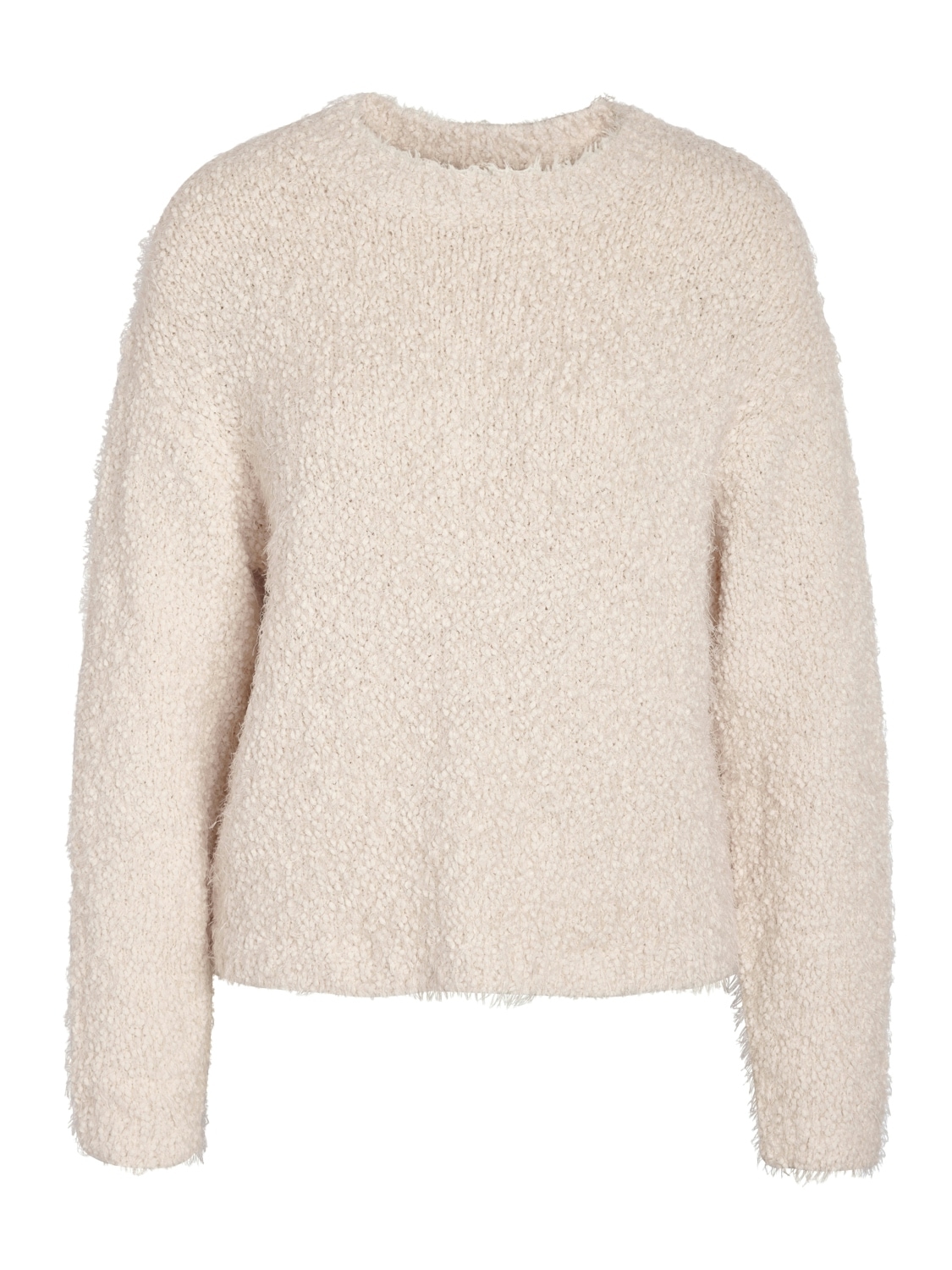 Noisy may Rundhalspullover »NMSASSY L/S O-NECK KNIT FWD NOOS«