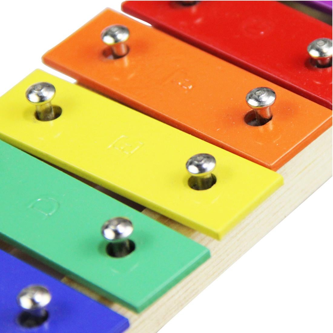Clifton Spielzeug-Musikinstrument »Metallophon«, mit 8 Tönen und Kinderlieder CD, Karaoke CD mit Heft