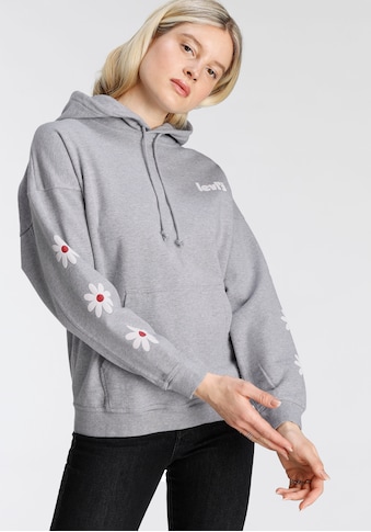 Levi's® Sweatshirt »GRAPHIC RIDER HOODIE«, mit Blumenverzierung an den Ärmeln kaufen