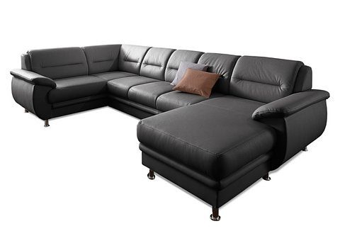 sit&more Wohnlandschaft »Mailand U-Form, B: 312 cm« optional Bettfunktion günstig online kaufen