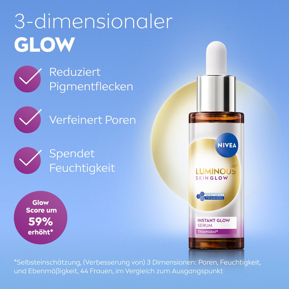 Nivea Gesichtspflege-Set »NIVEA LUMINOUS630® Skin Glow Routine Set«