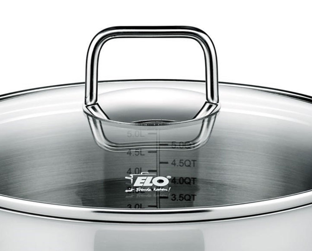 Elo Topf-Set »Citrin 13-teilig«, Edelstahl 18/10, (Set, 13 tlg.), Induktion