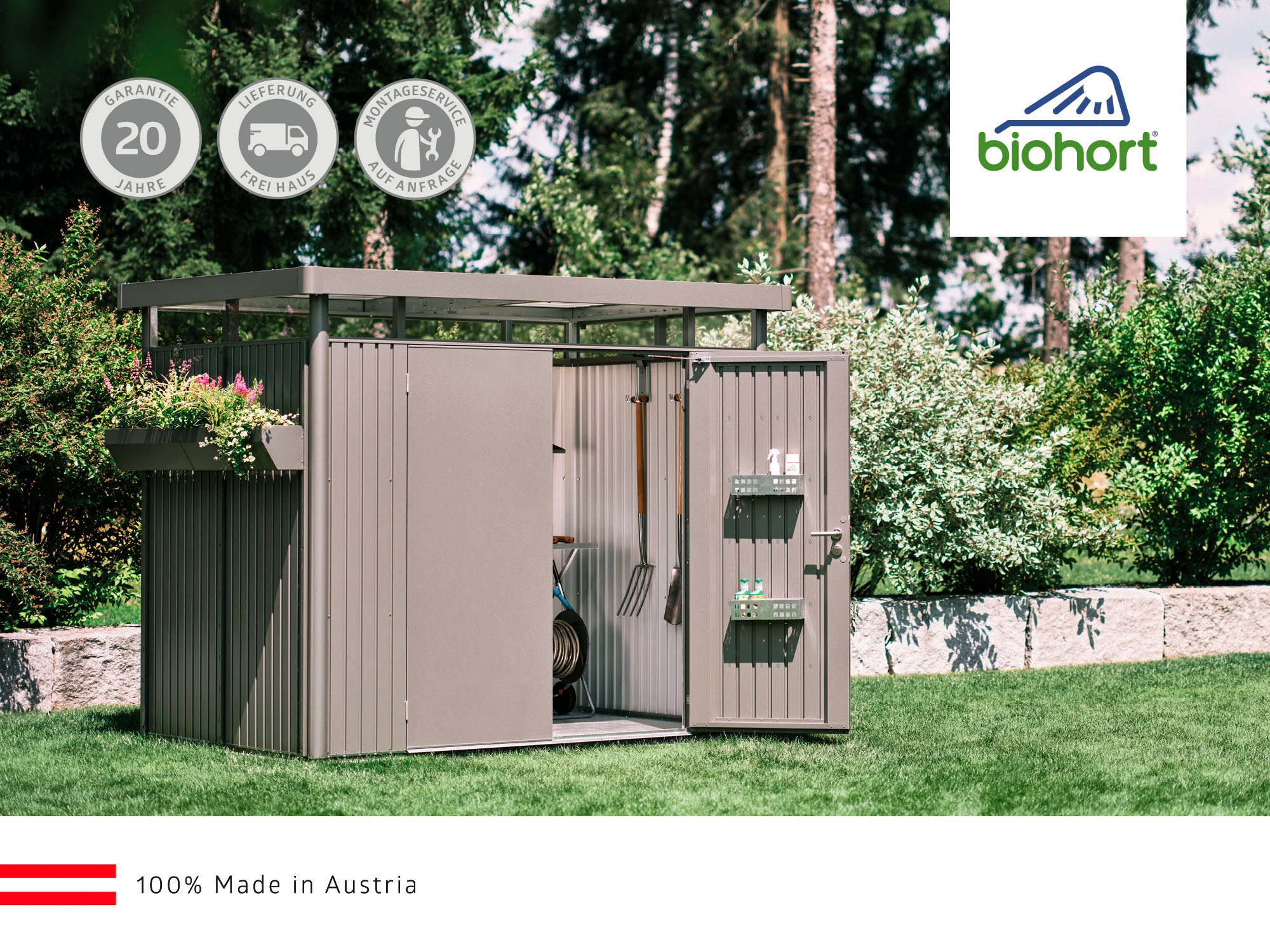 Biohort Garten-Geräteschrank