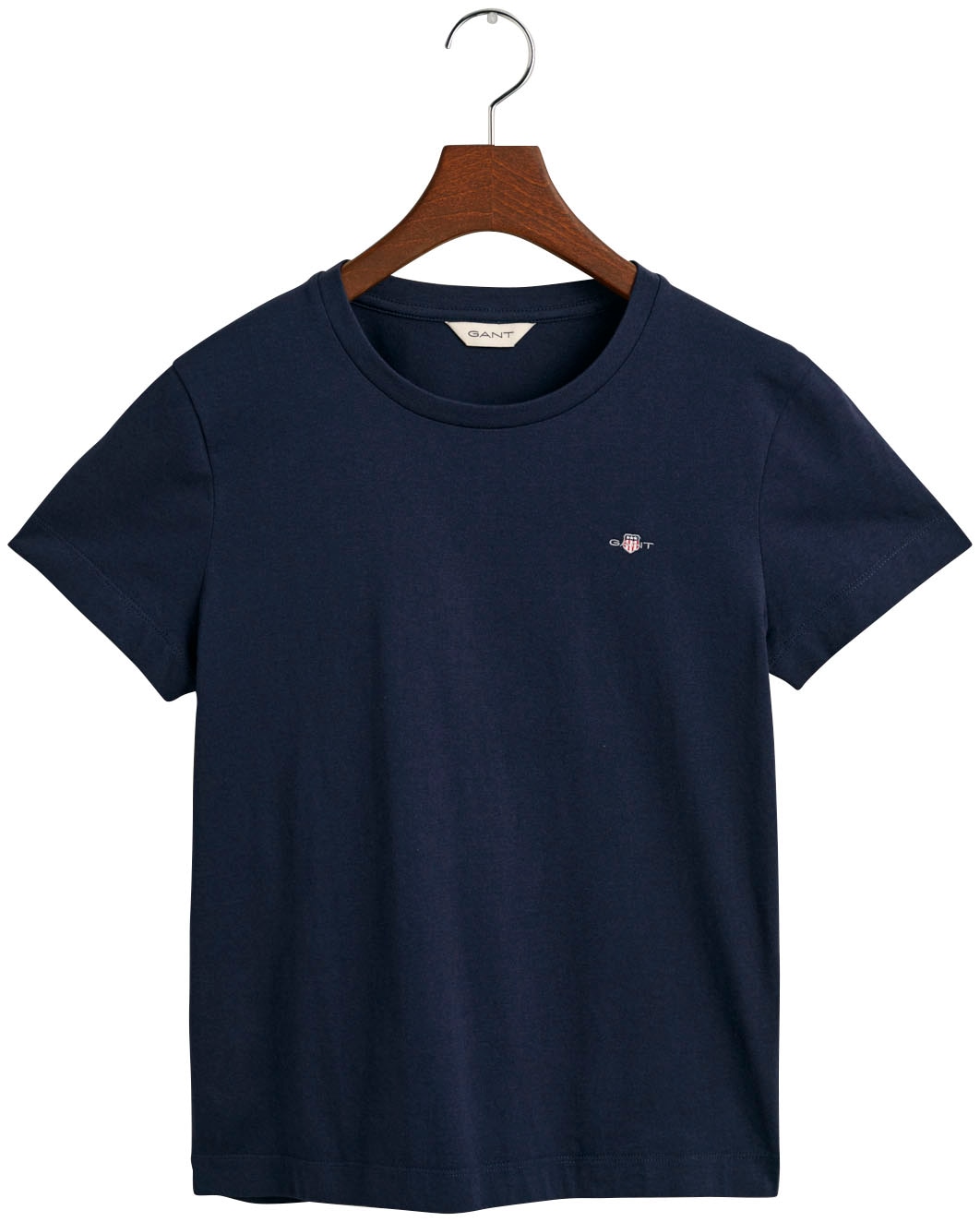 Gant T-Shirt auf SHIELD T-SHIRT«, einer mit KA kleinen online aufgestickten Brust der »REG Wappen-Grafik bestellen